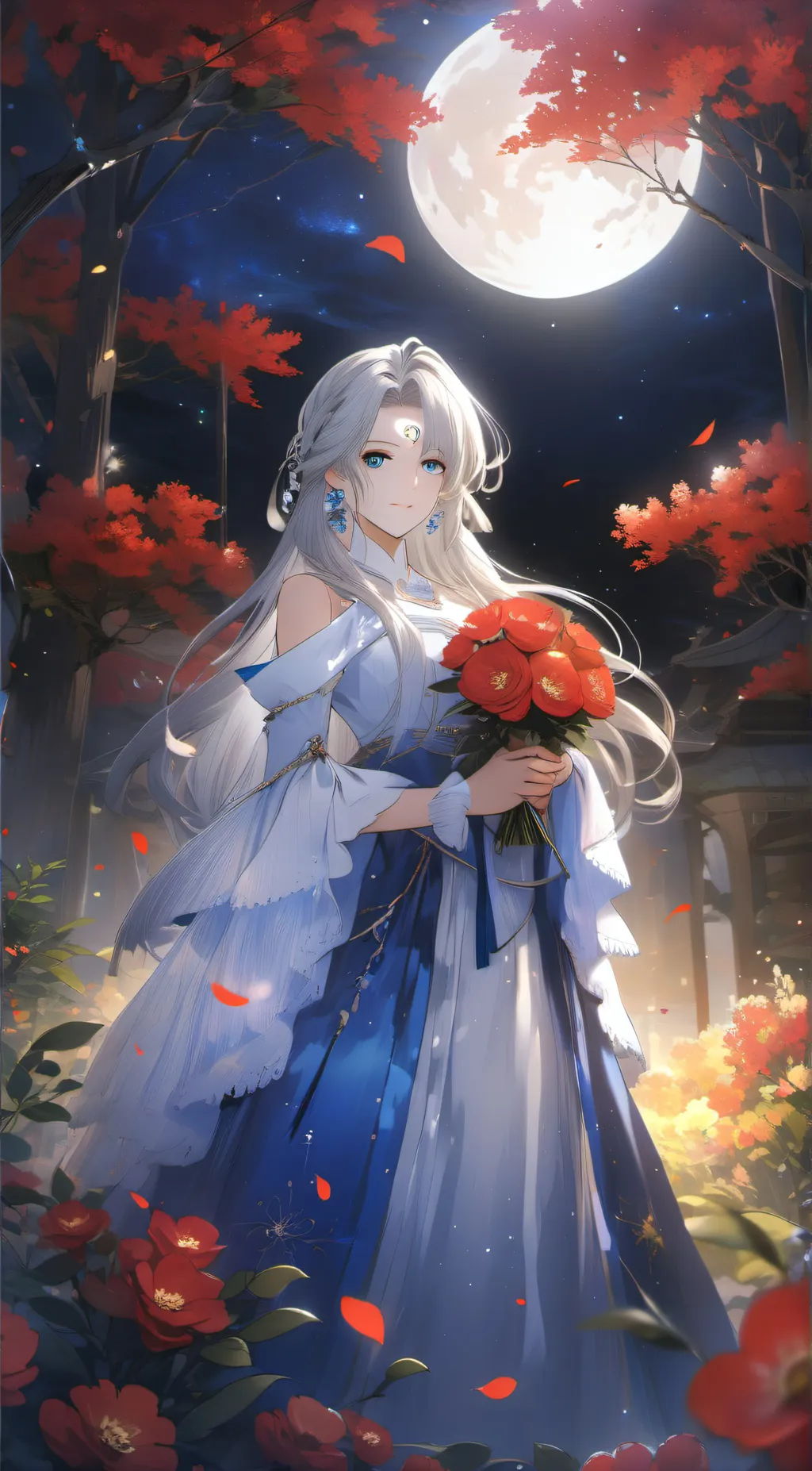 ai character: Random background