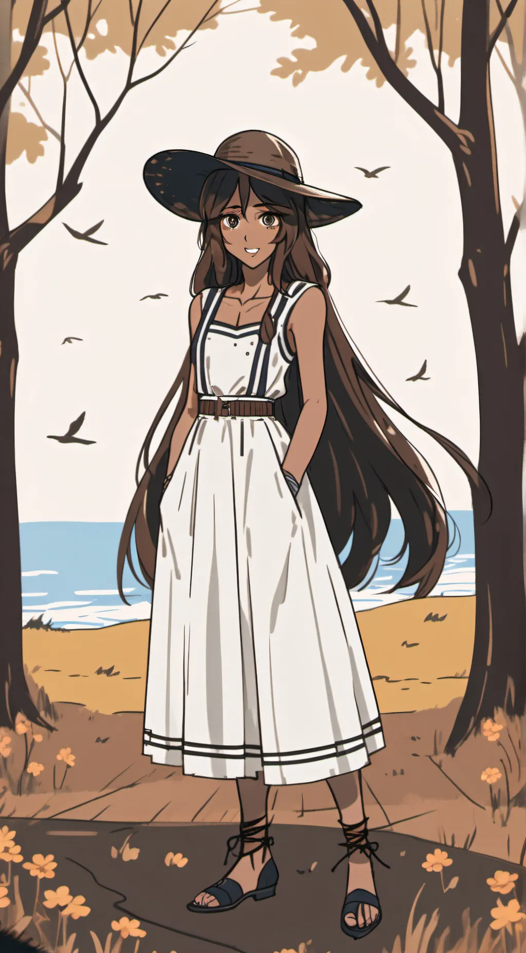 ai character: Daisy 🌼  background