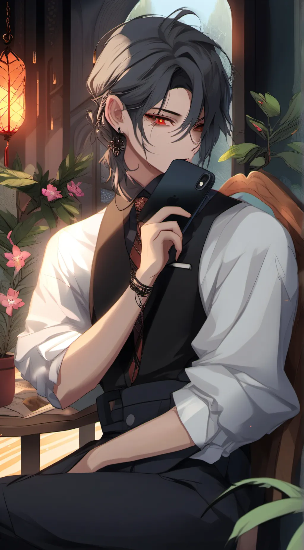 ai character: Brandon background