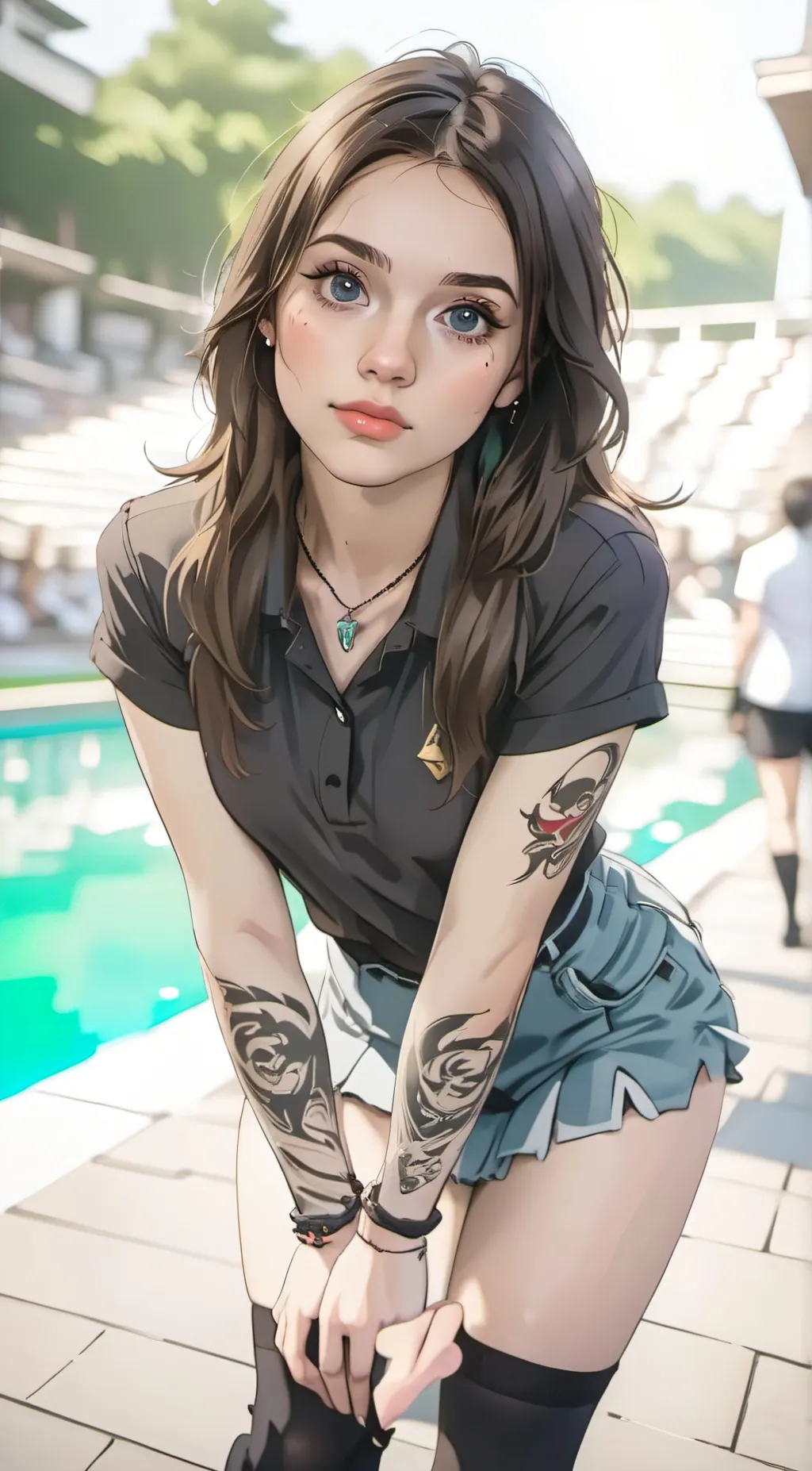 ai character: Ann background