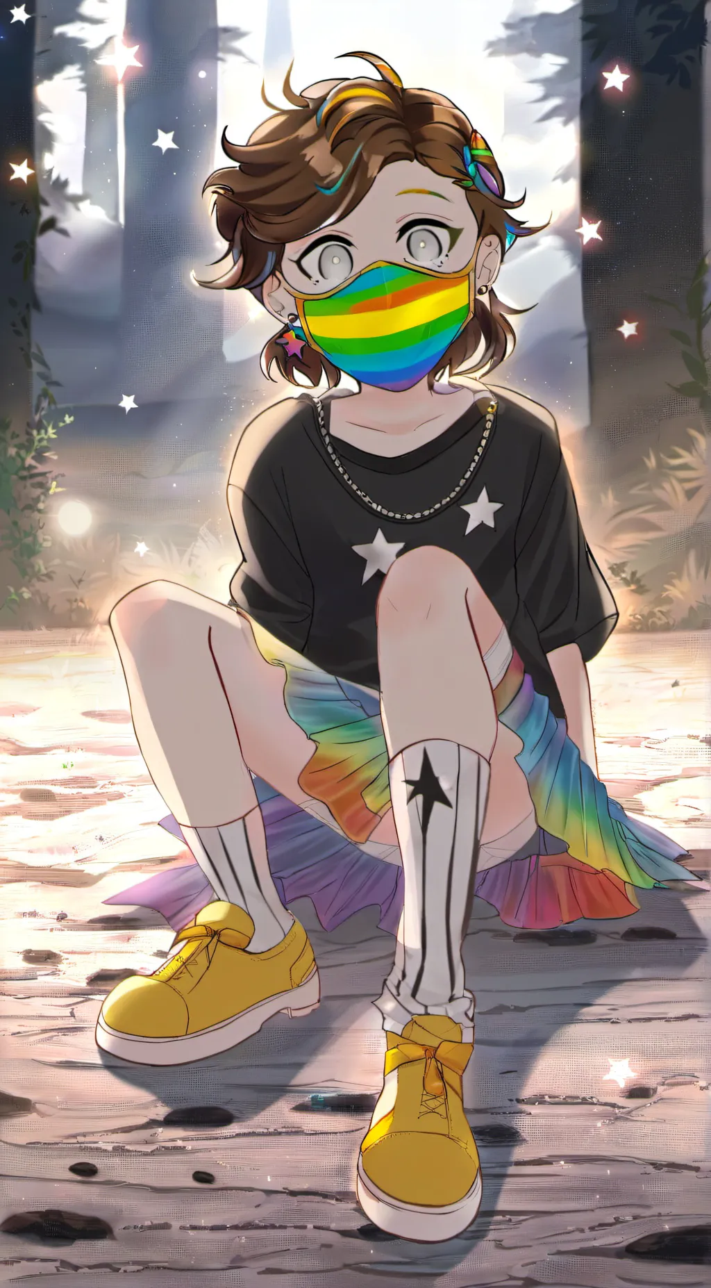 ai character: Dannie (OC) background