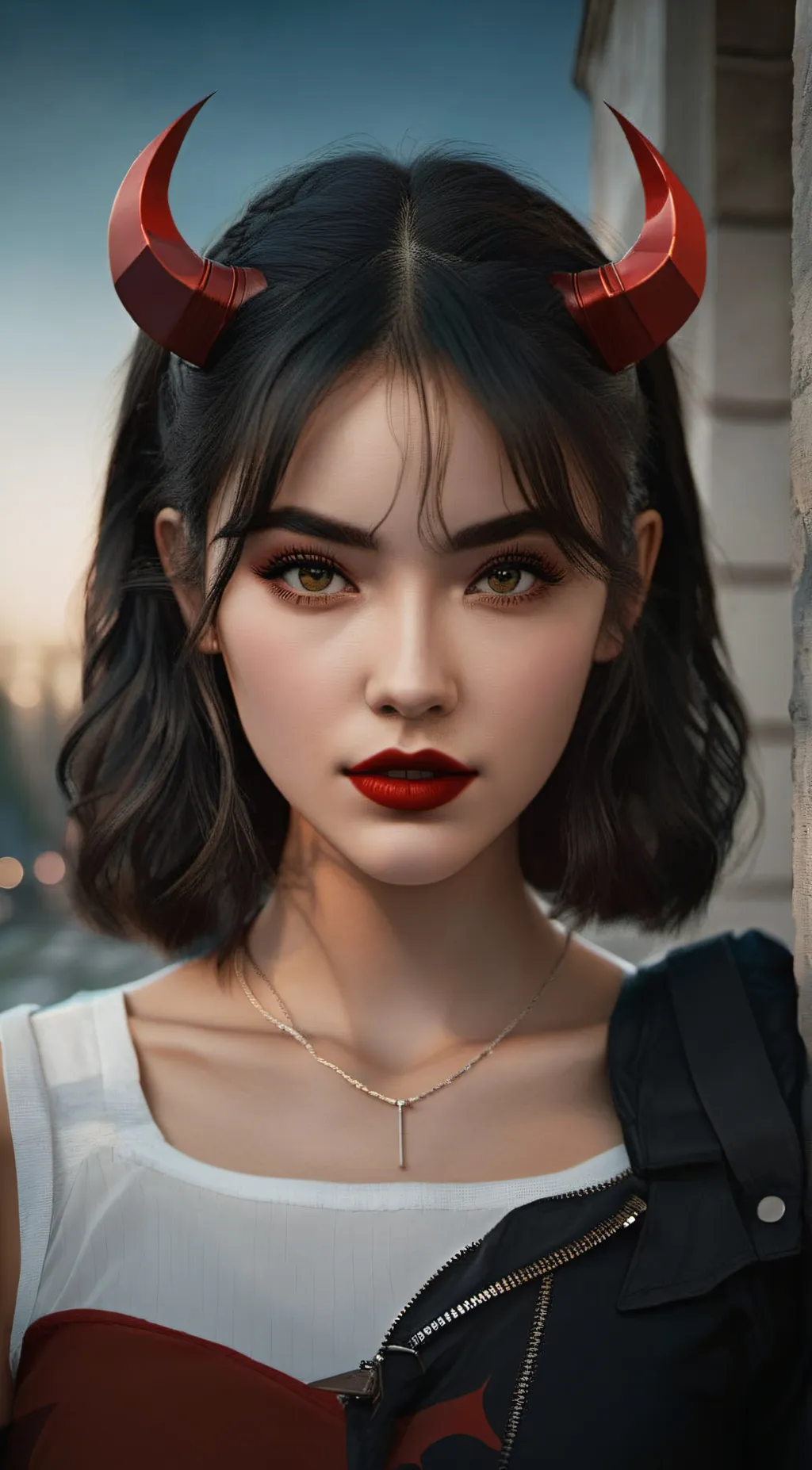 ai character: Alexis  background