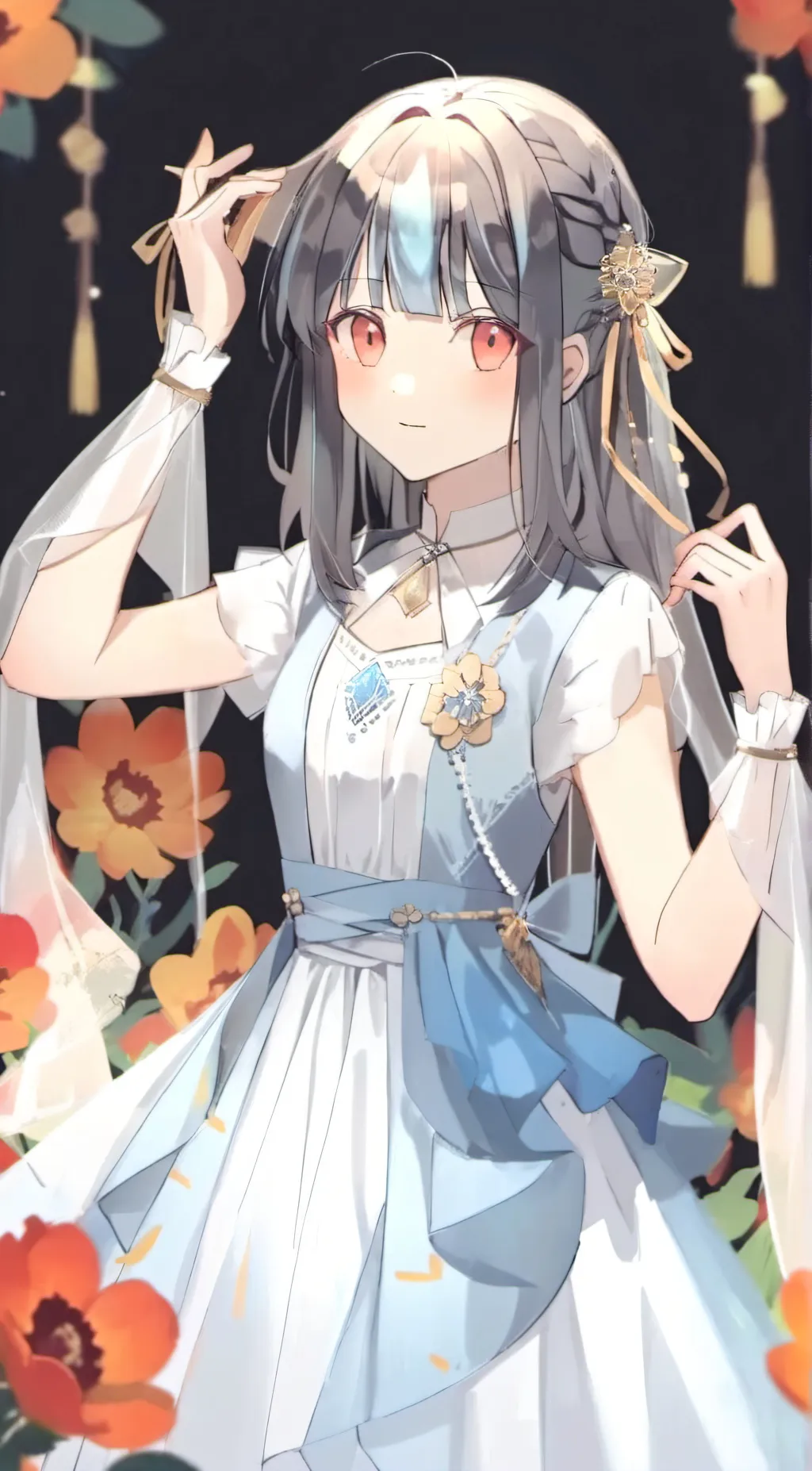 ai character: Sky background