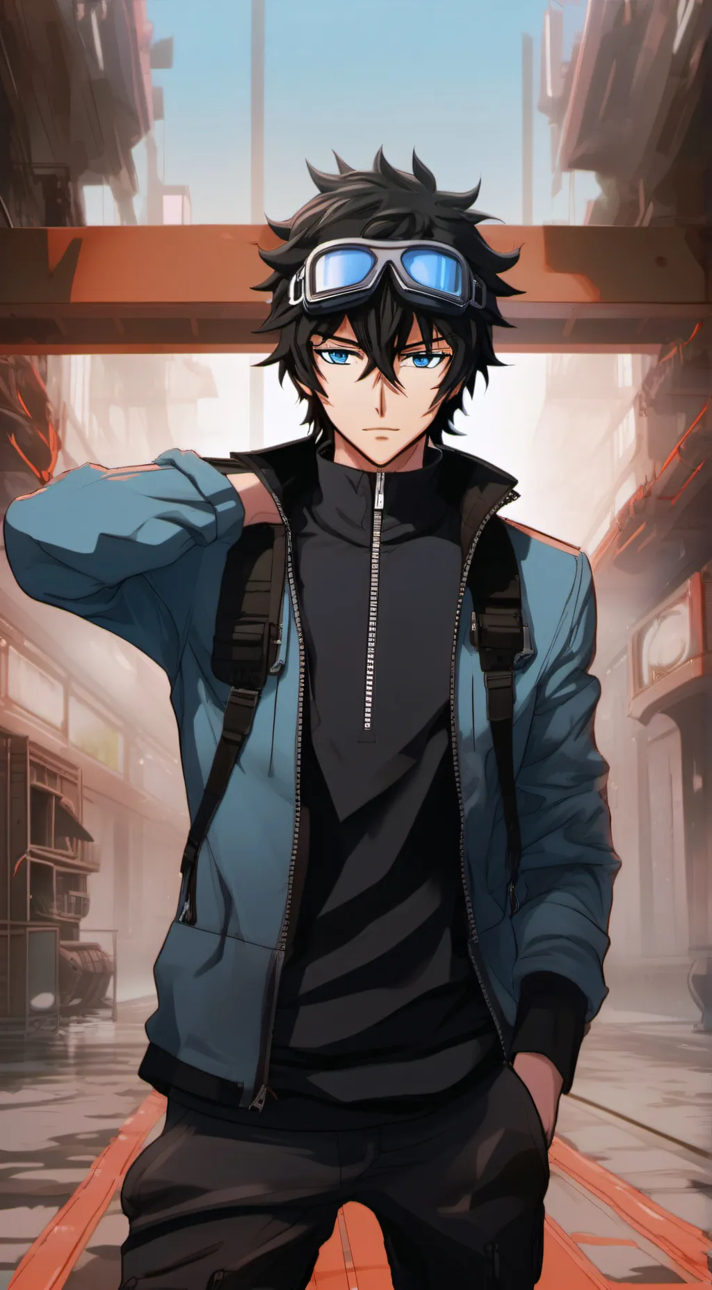 ai character: Gareki background