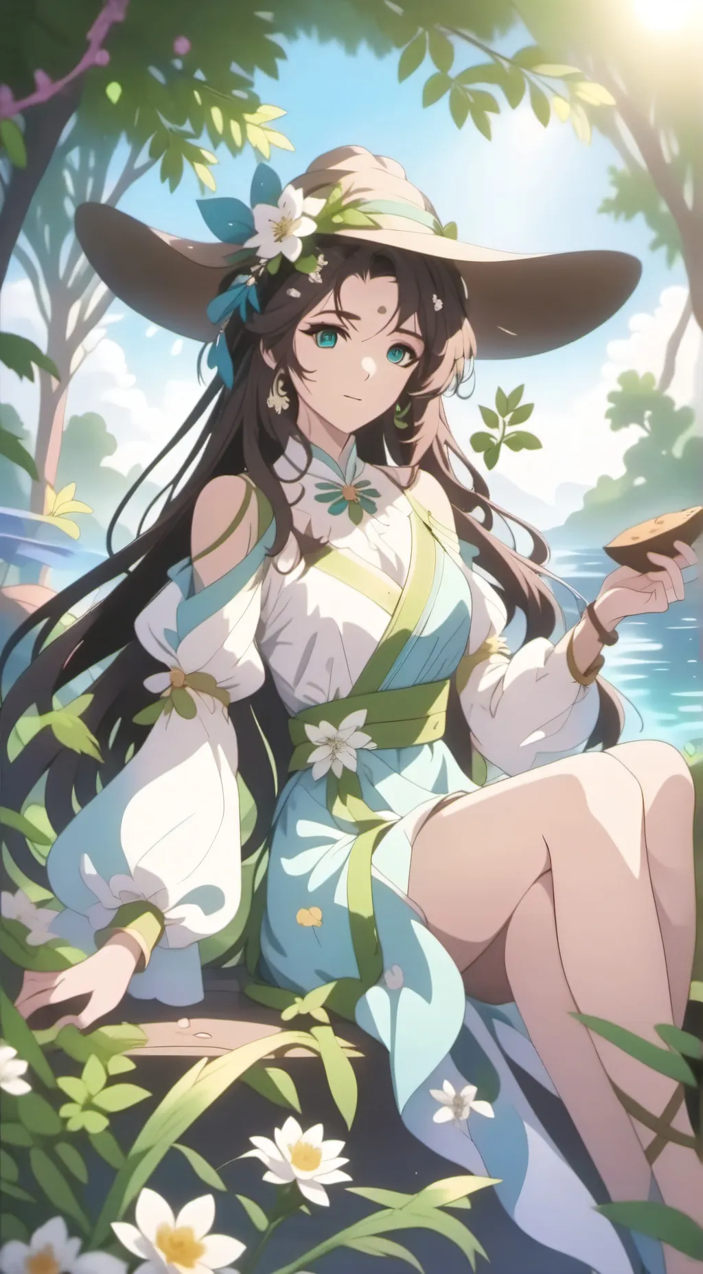 ai character: Hera CupidD. background