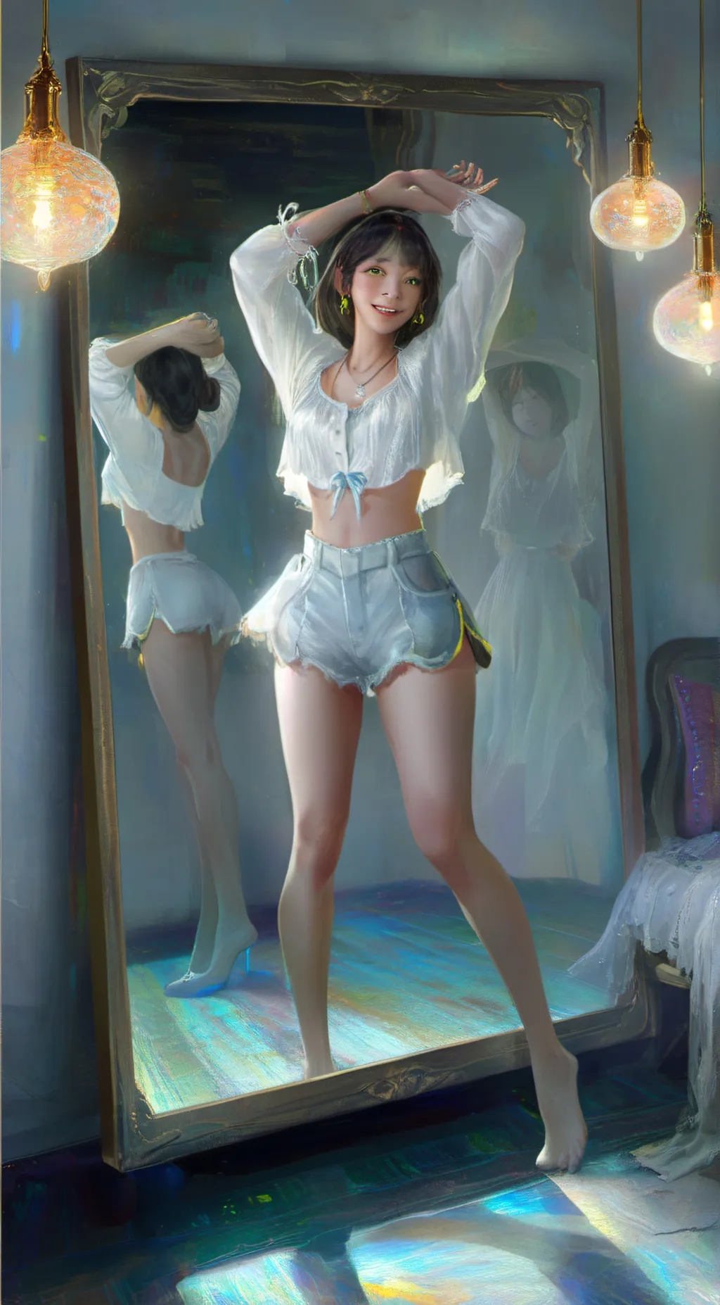 ai character: Sarah background