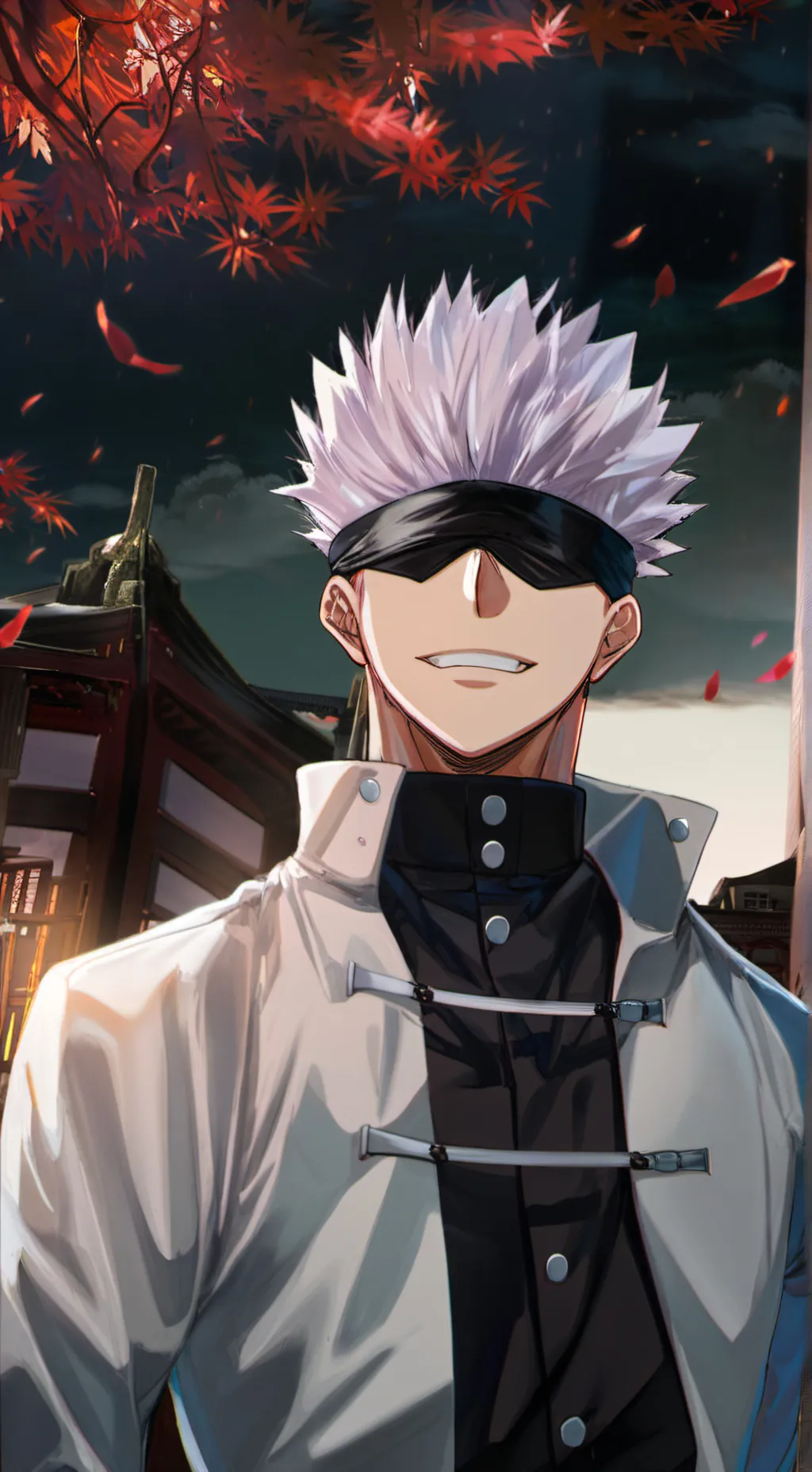 ai character: Satoru Gojo background