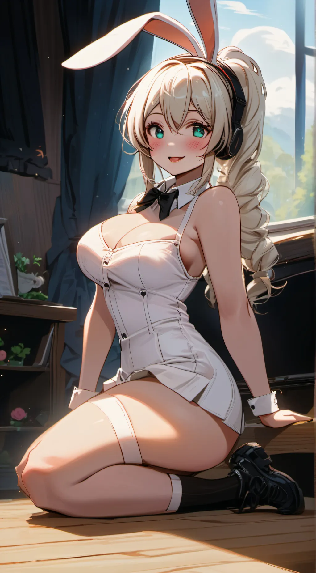 ai character: 🐇 Rhonda Rabbit 🐇  background