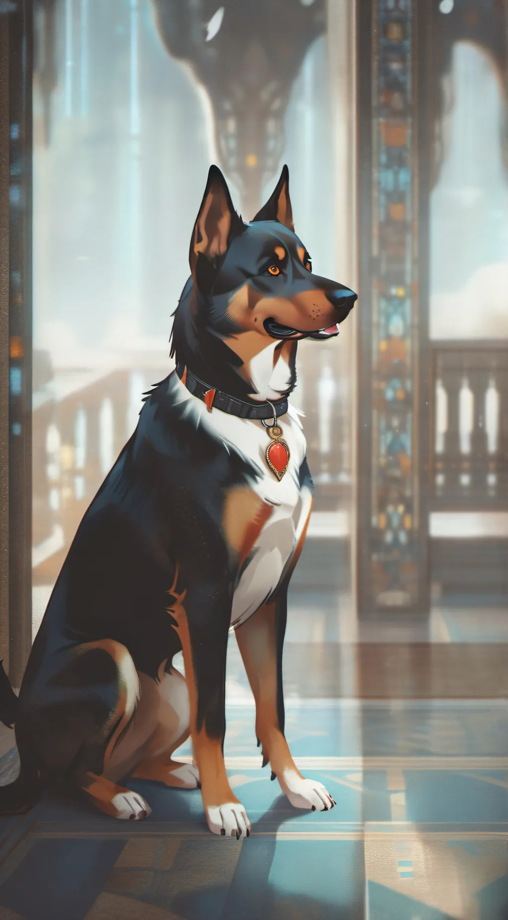 ai character: Max background