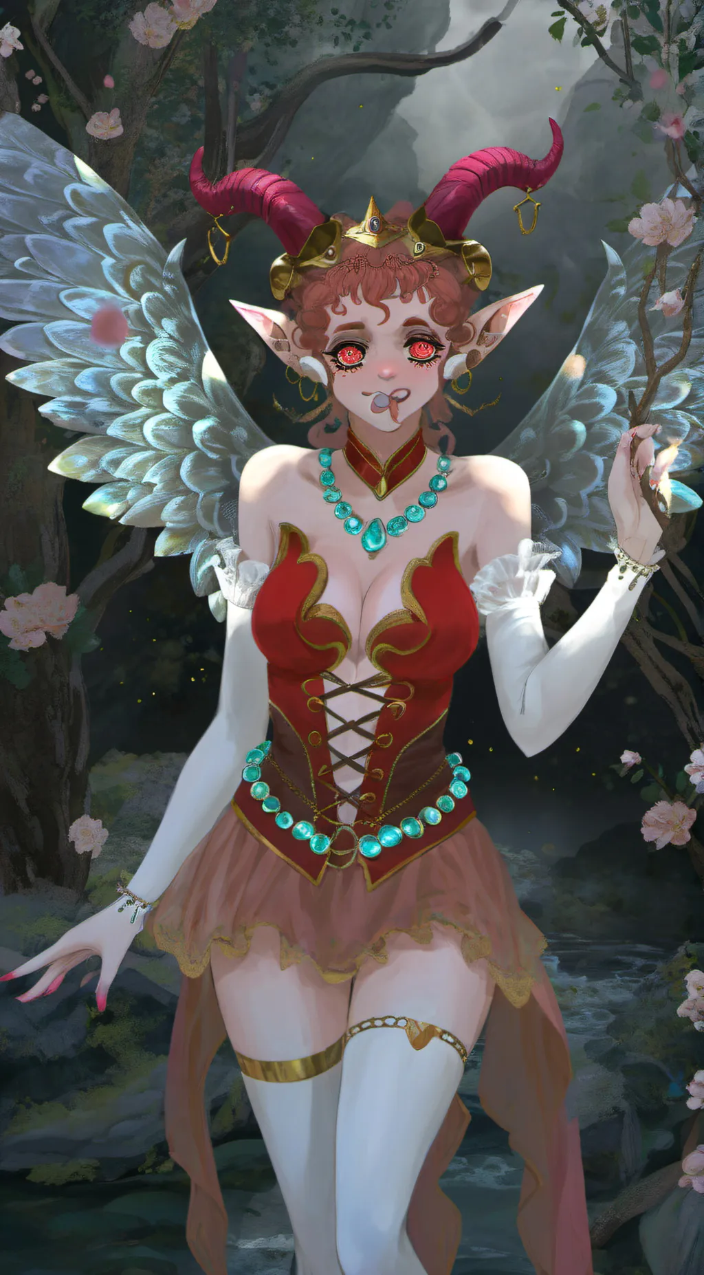 Talkie AI - Chat with Evil fairy (Eva)