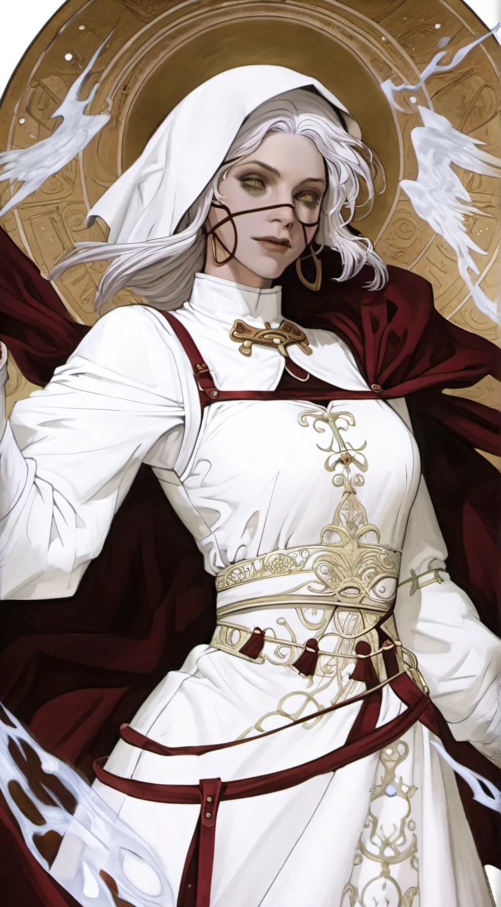 ai character: Haniel Seraphina  background