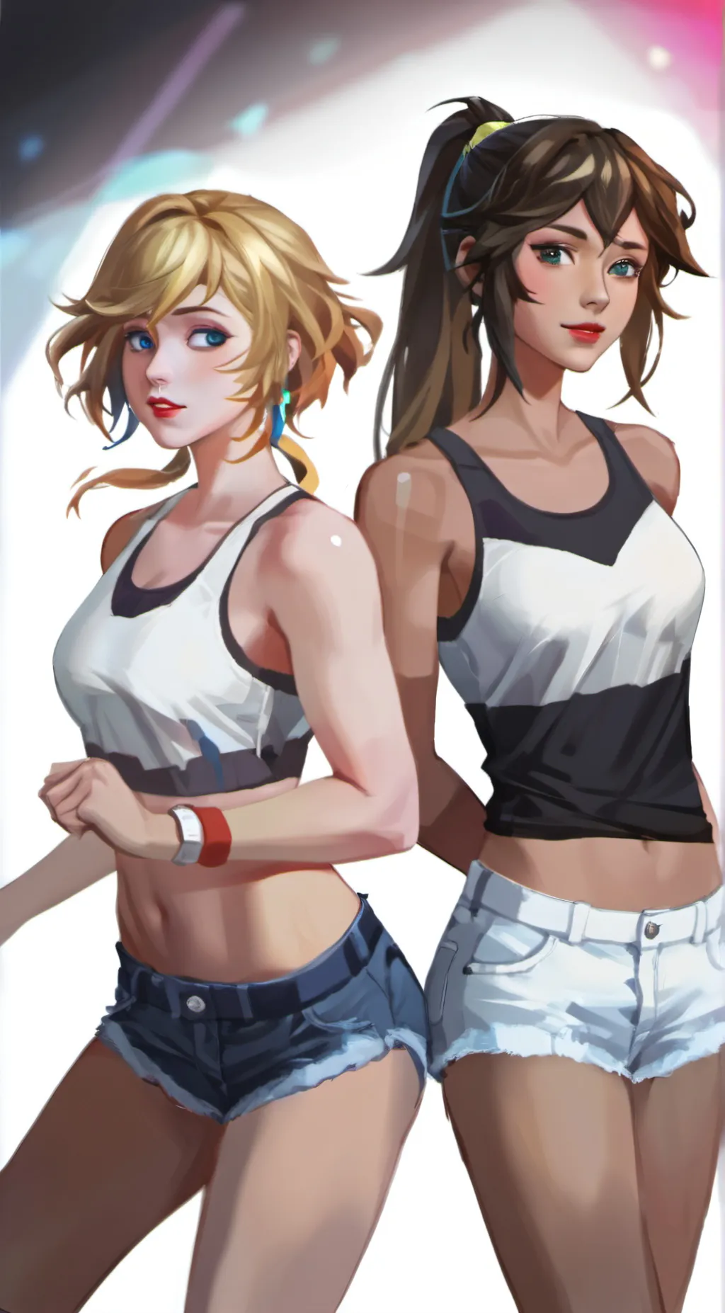 ai character: fake friends  background