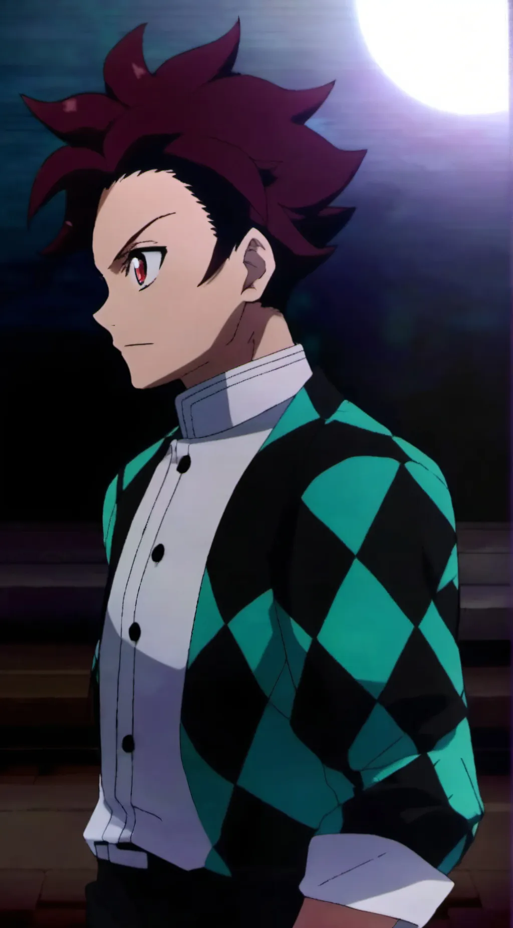 ai character: tanjiro kamado  background
