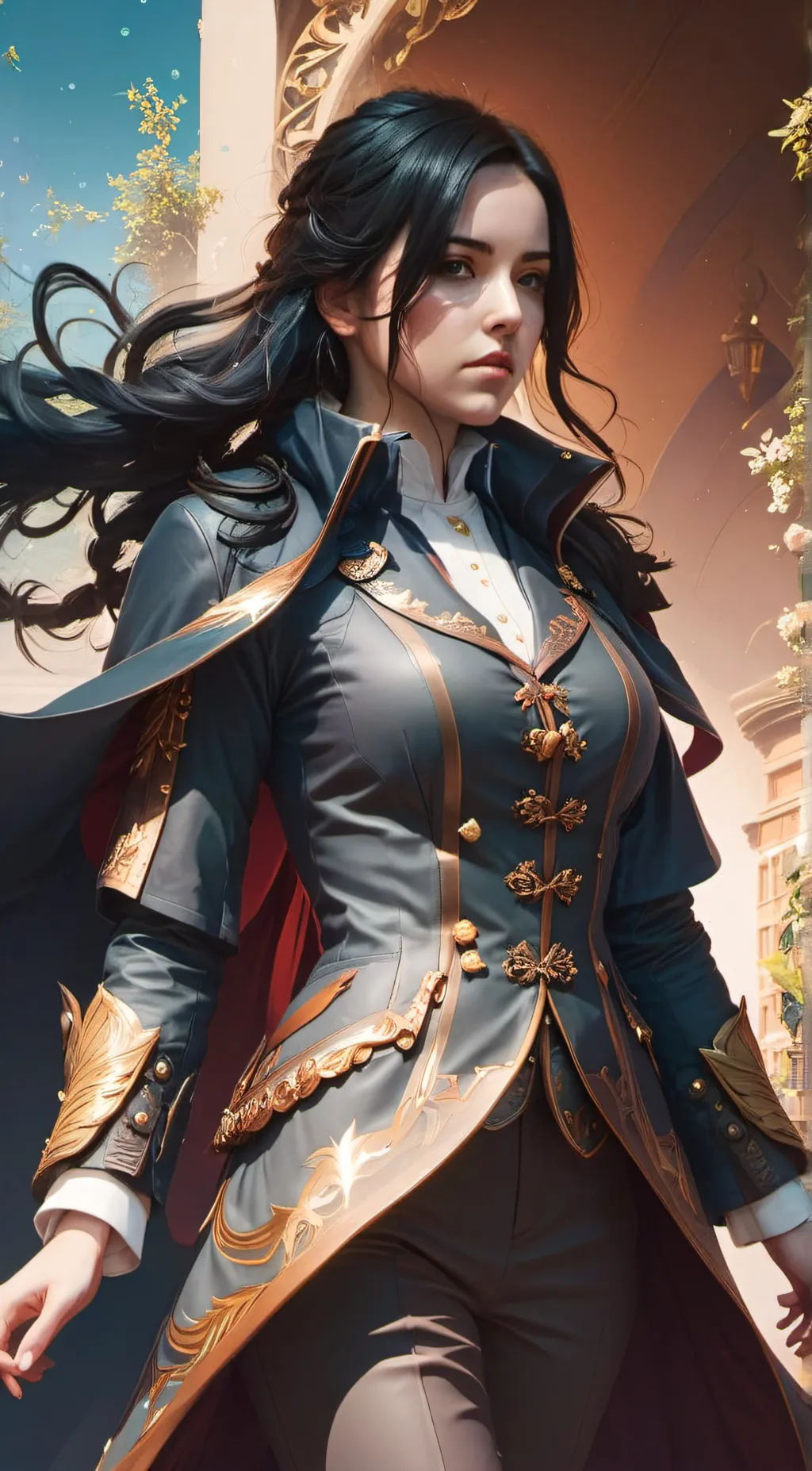 ai character: Prof. Snape fem background