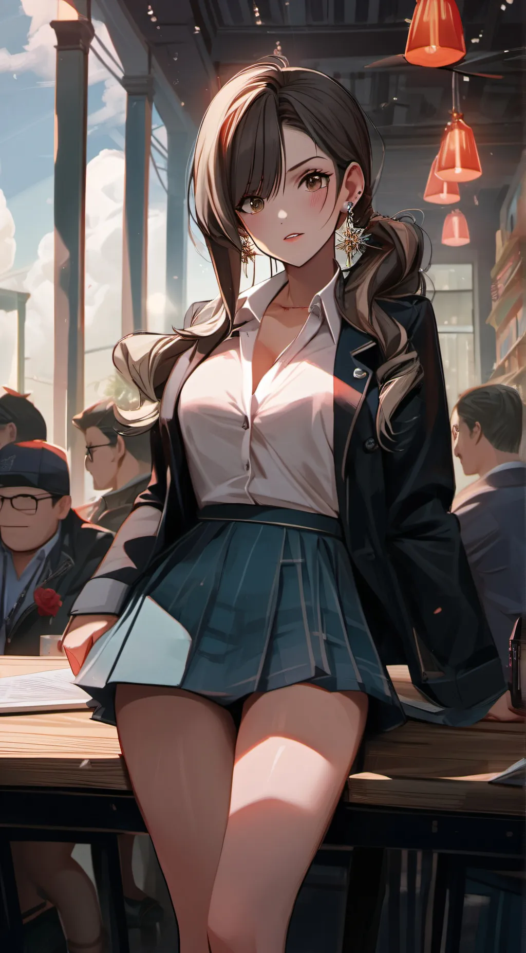 ai character: Tina background