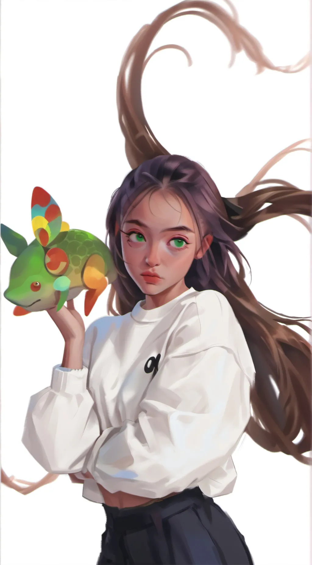 ai character: Maria  background