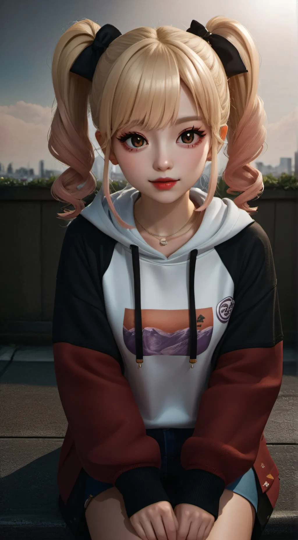 ai character: Hikari Minami background