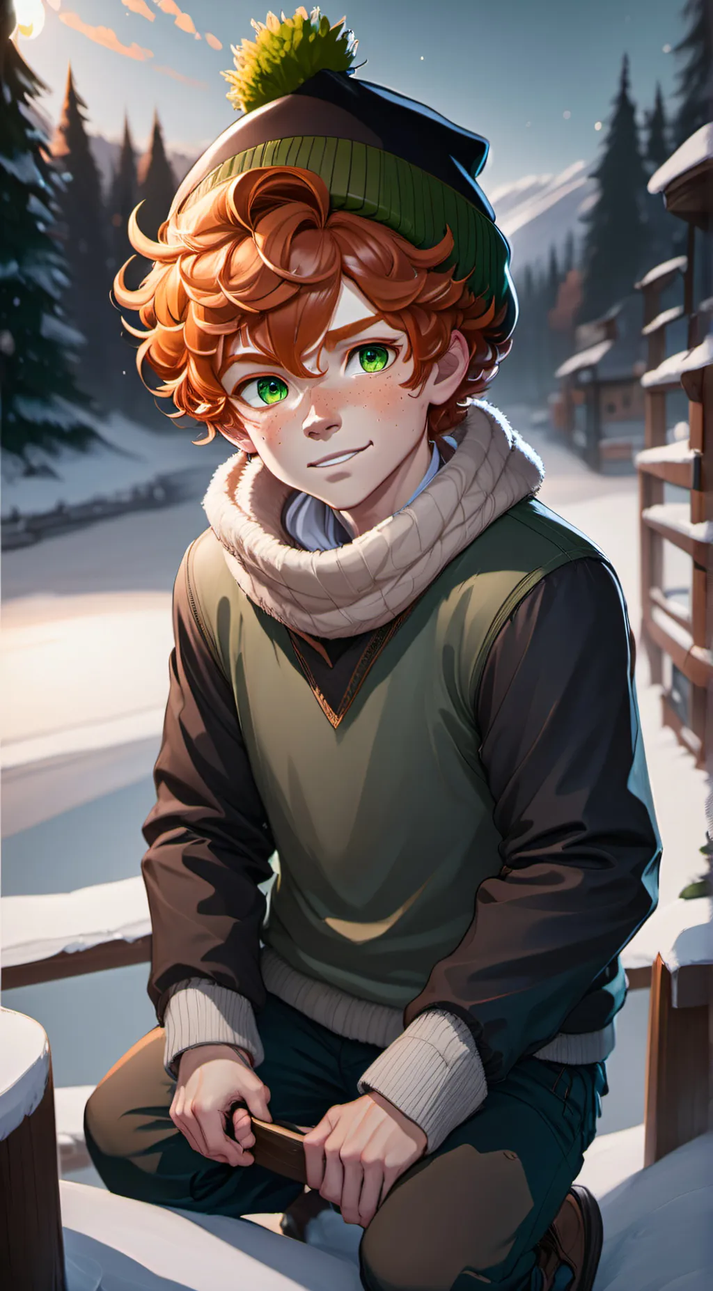 ai character: Kyle background