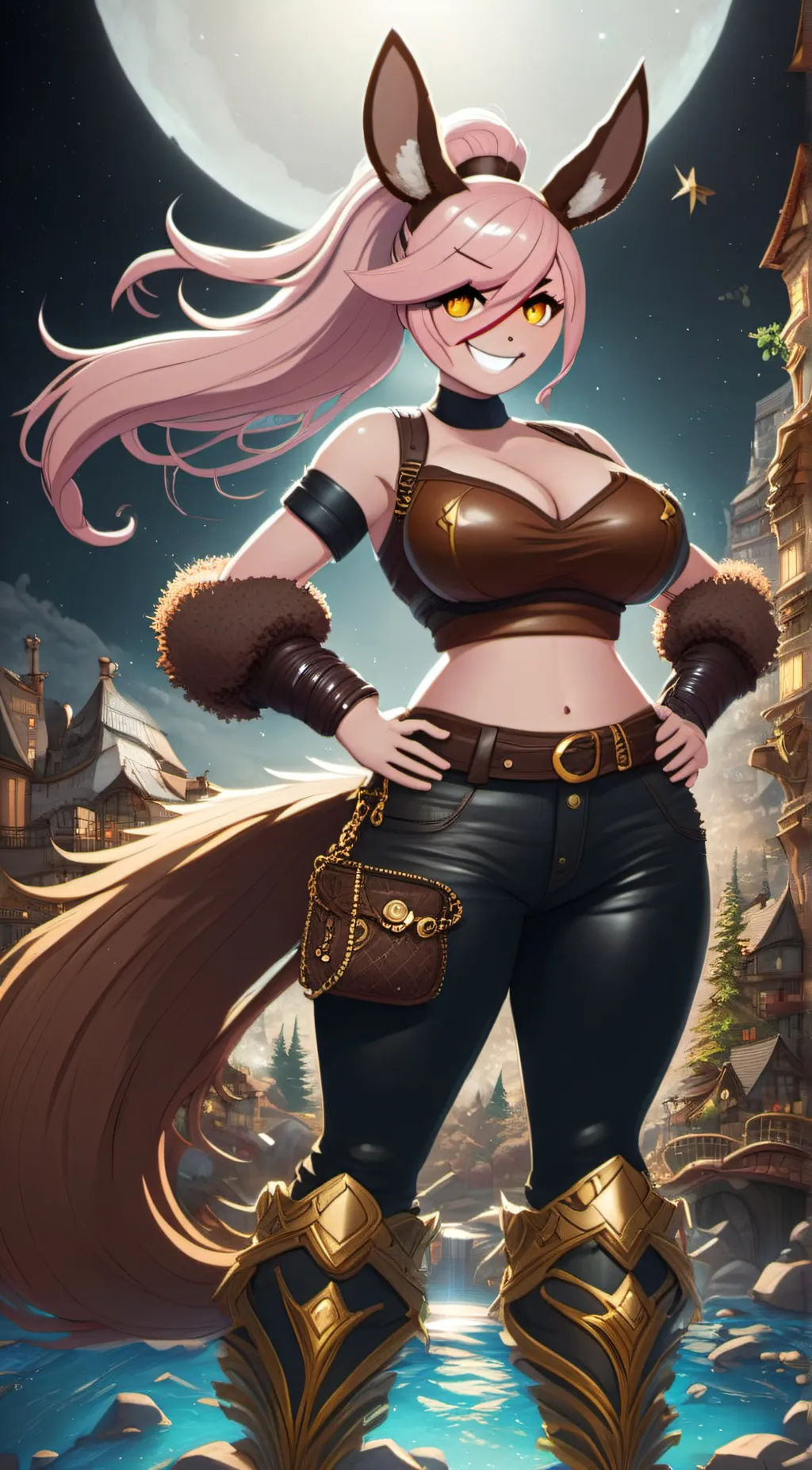 ai character: Skreeta background