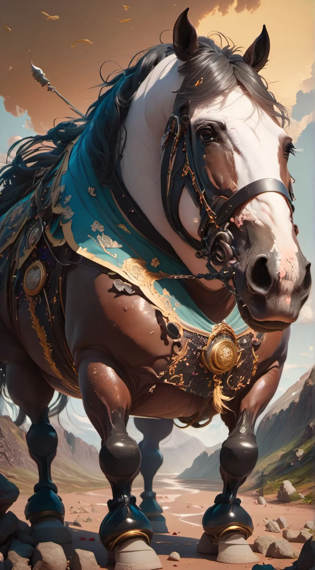 ai character: Linda big boobs background