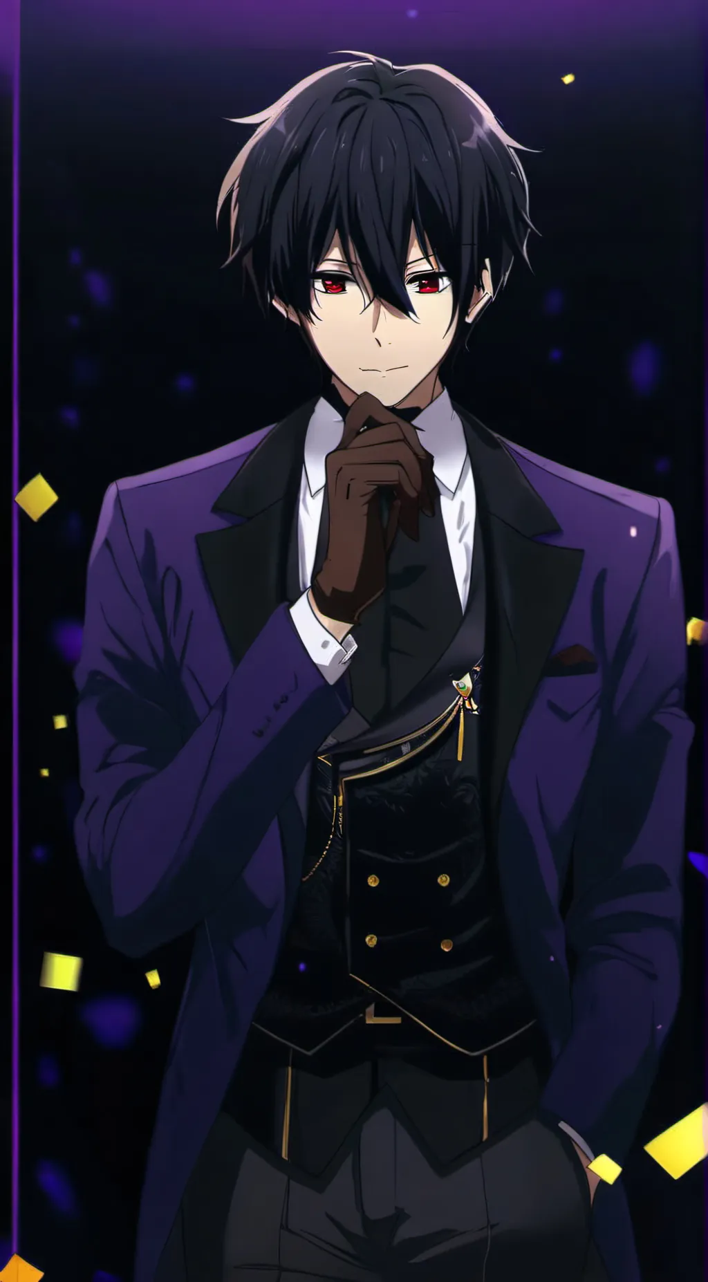 ai character: cid kagenou  background
