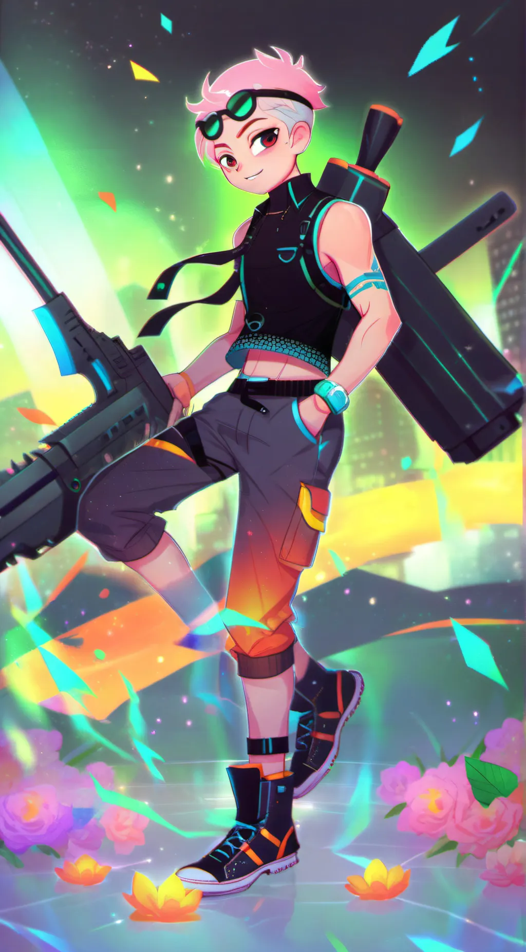 ai character: Chase background
