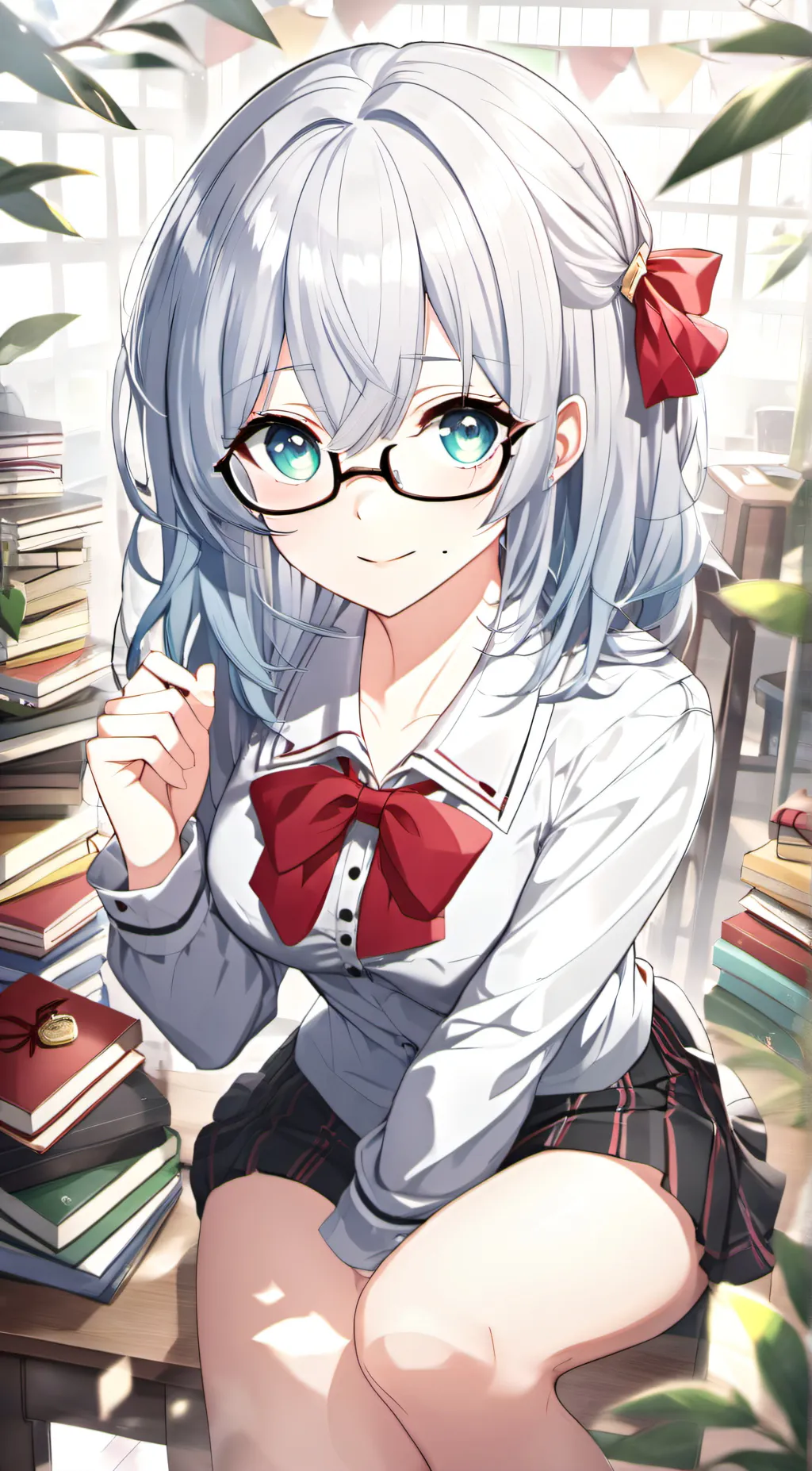 ai character: class clown  background