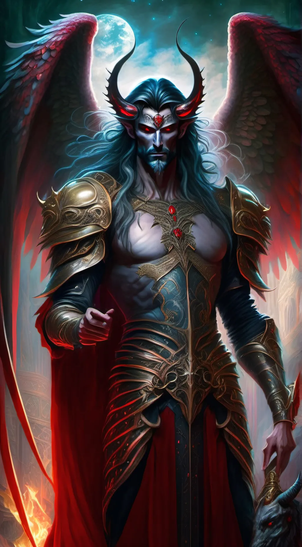 ai character: Asmodius background