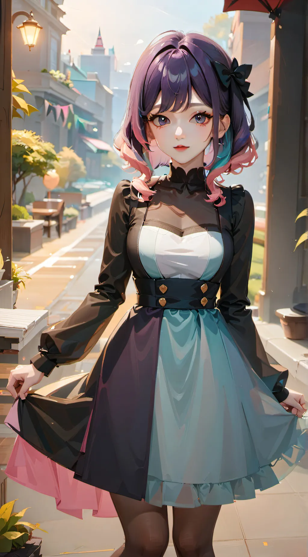 ai character: Lily background