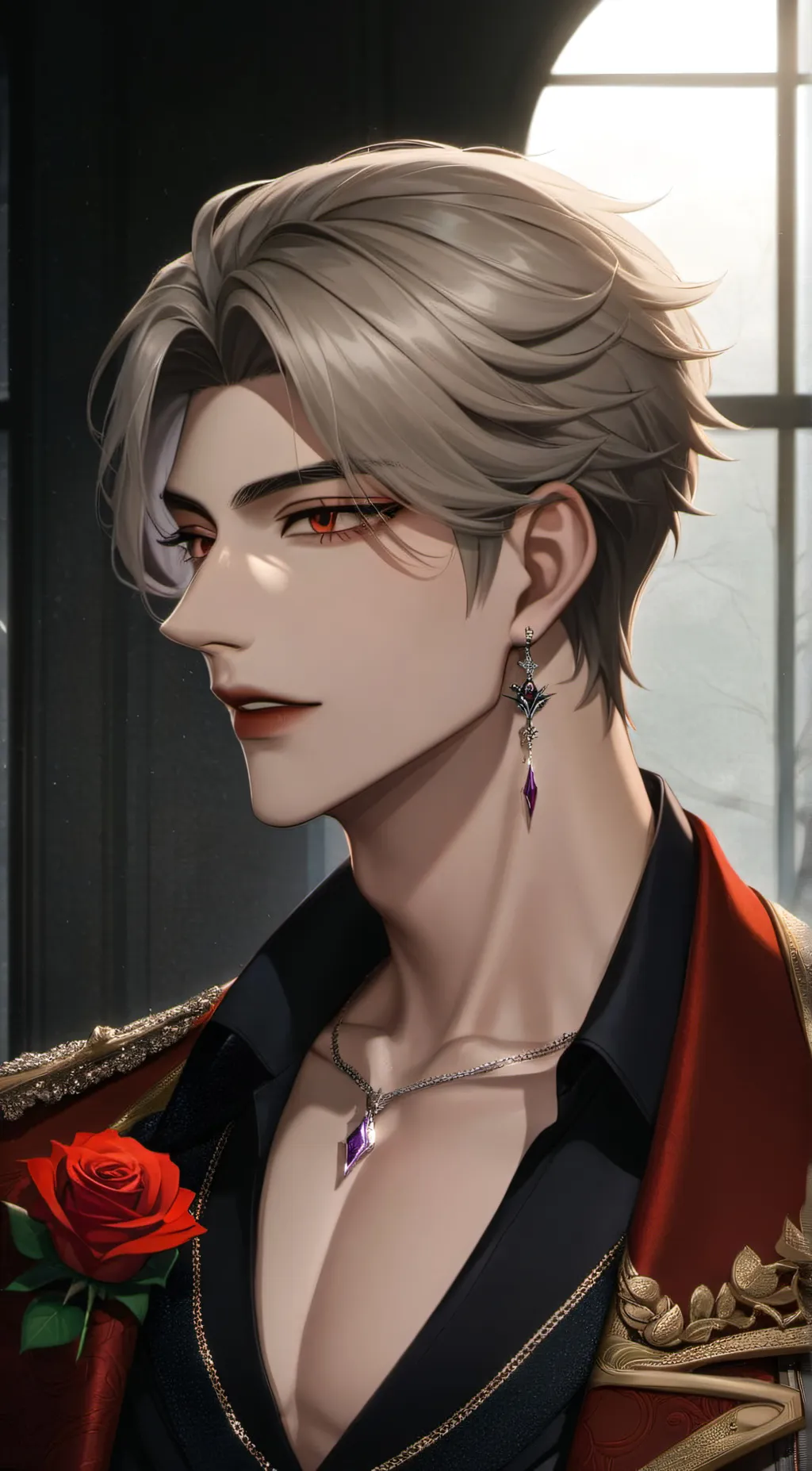 ai character: Ashton background