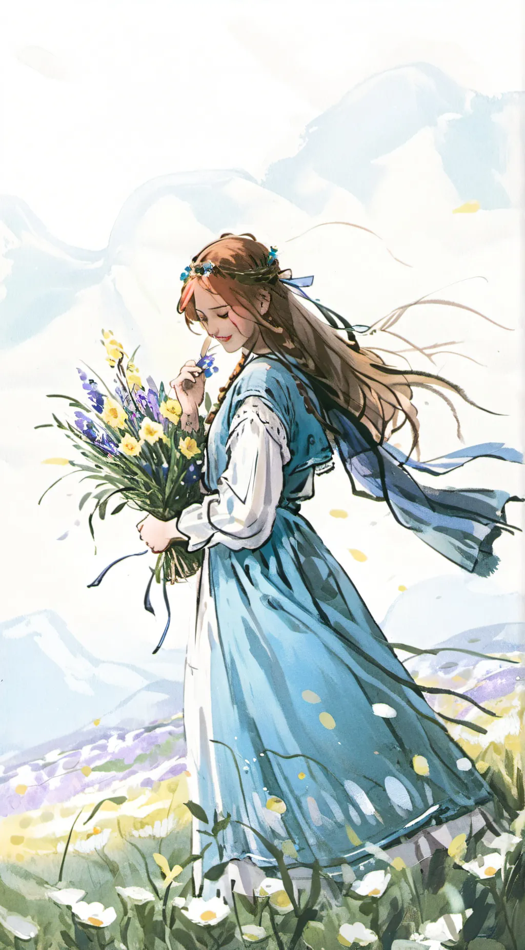 ai character: Leah background