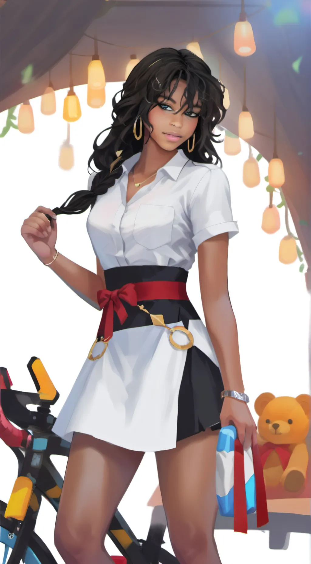 ai character: christie background