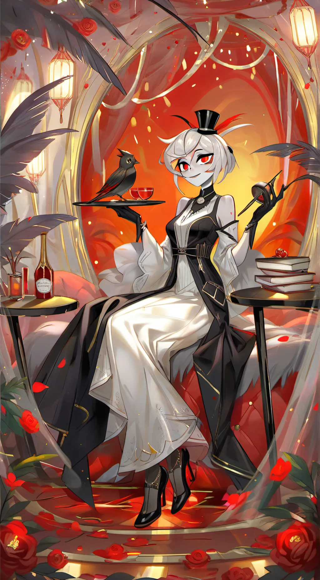 ai character: Angel dust background