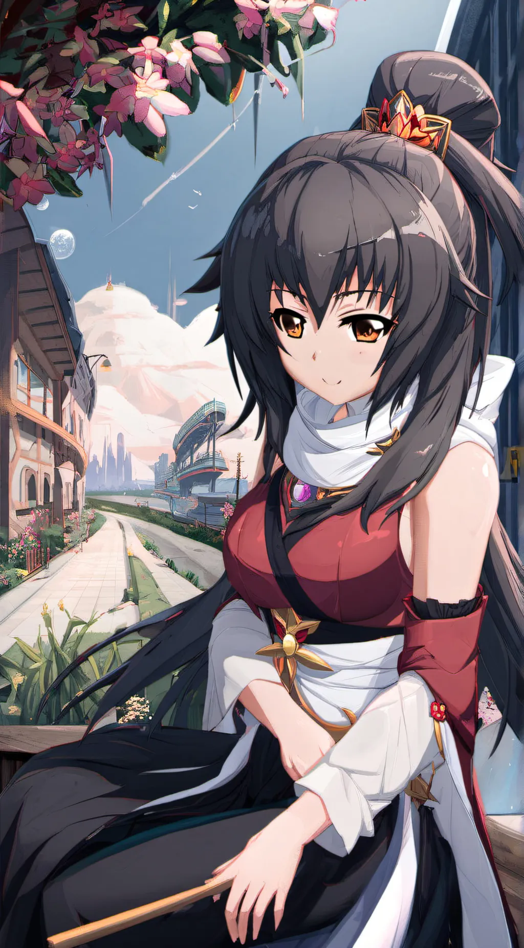 ai character: Mako reizei  background