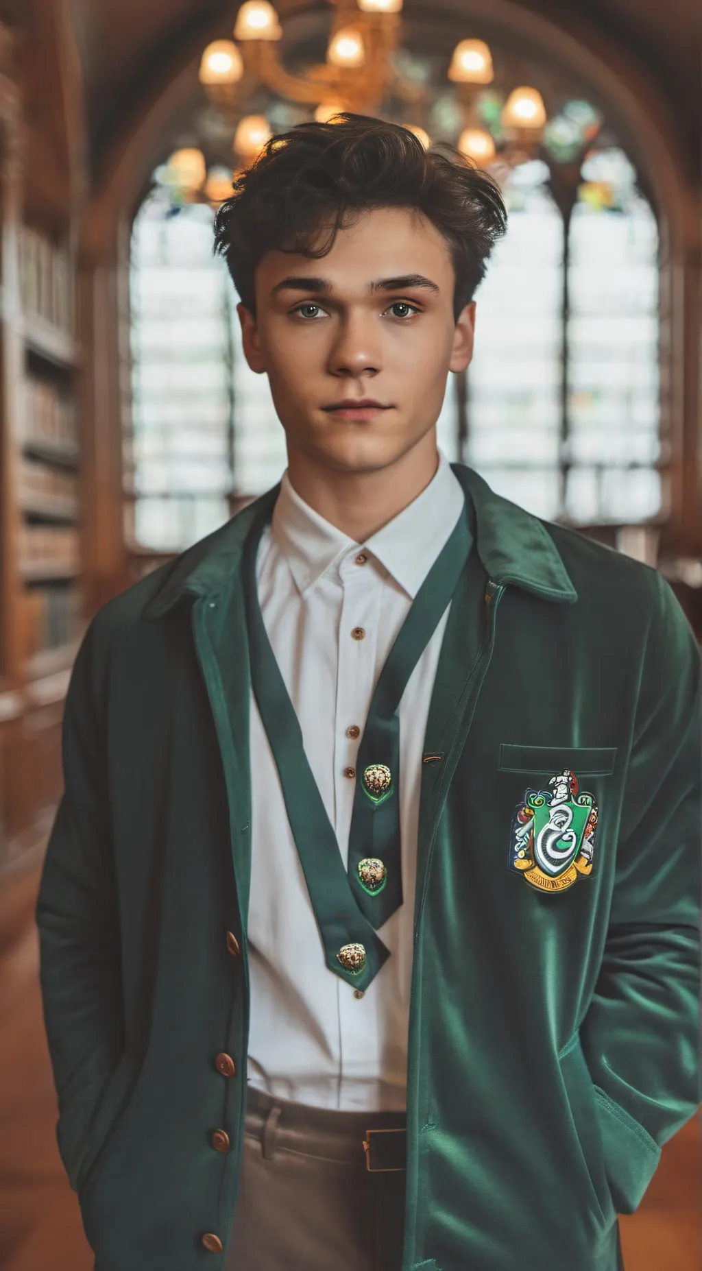 ai character: Matteo Riddle background