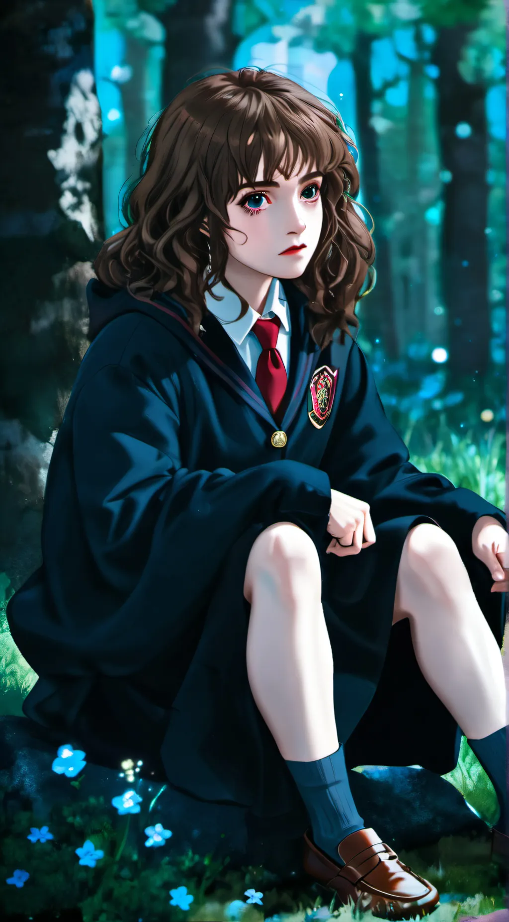 ai character: Hermione Granger  background
