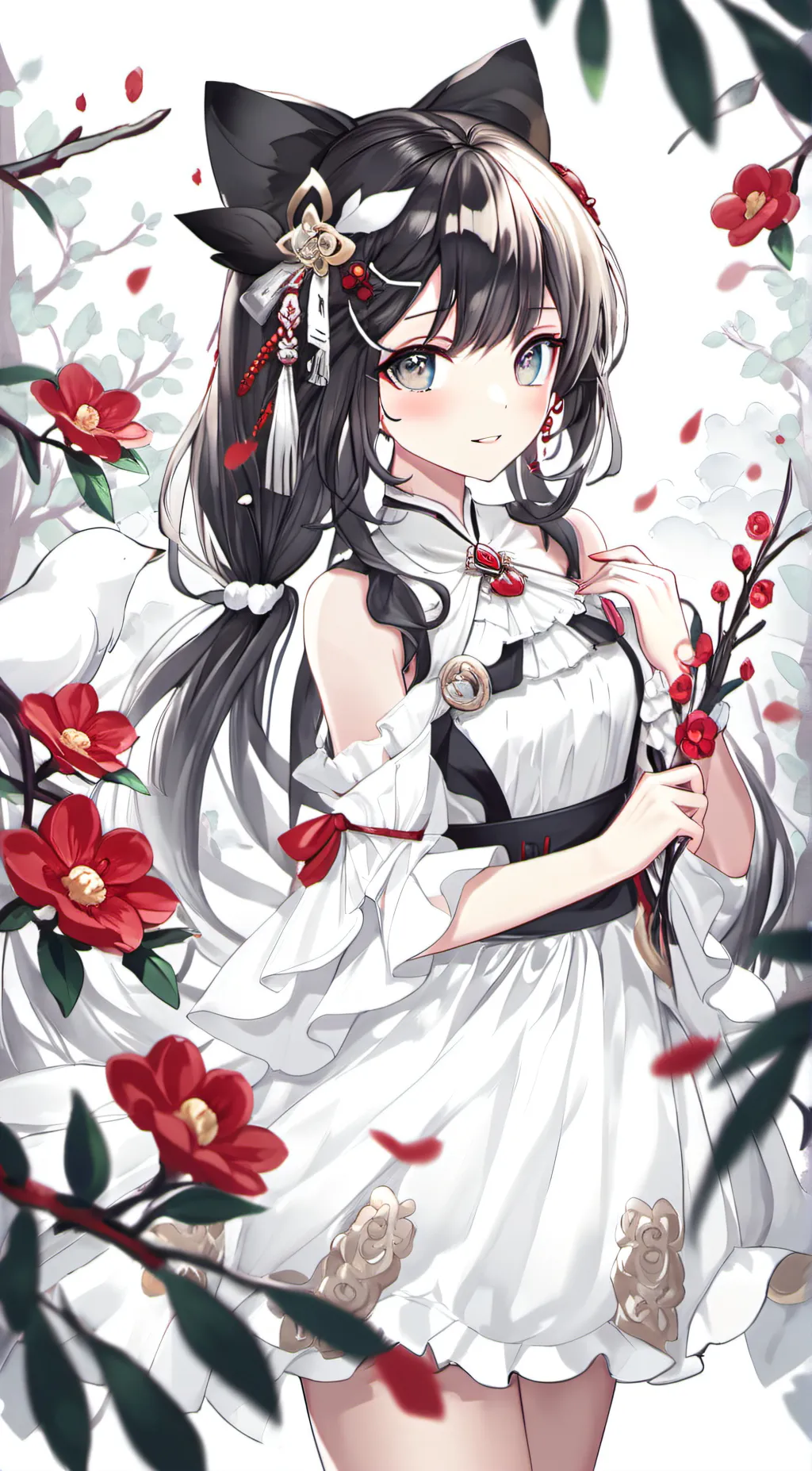 ai character: Sarah Lewis  background