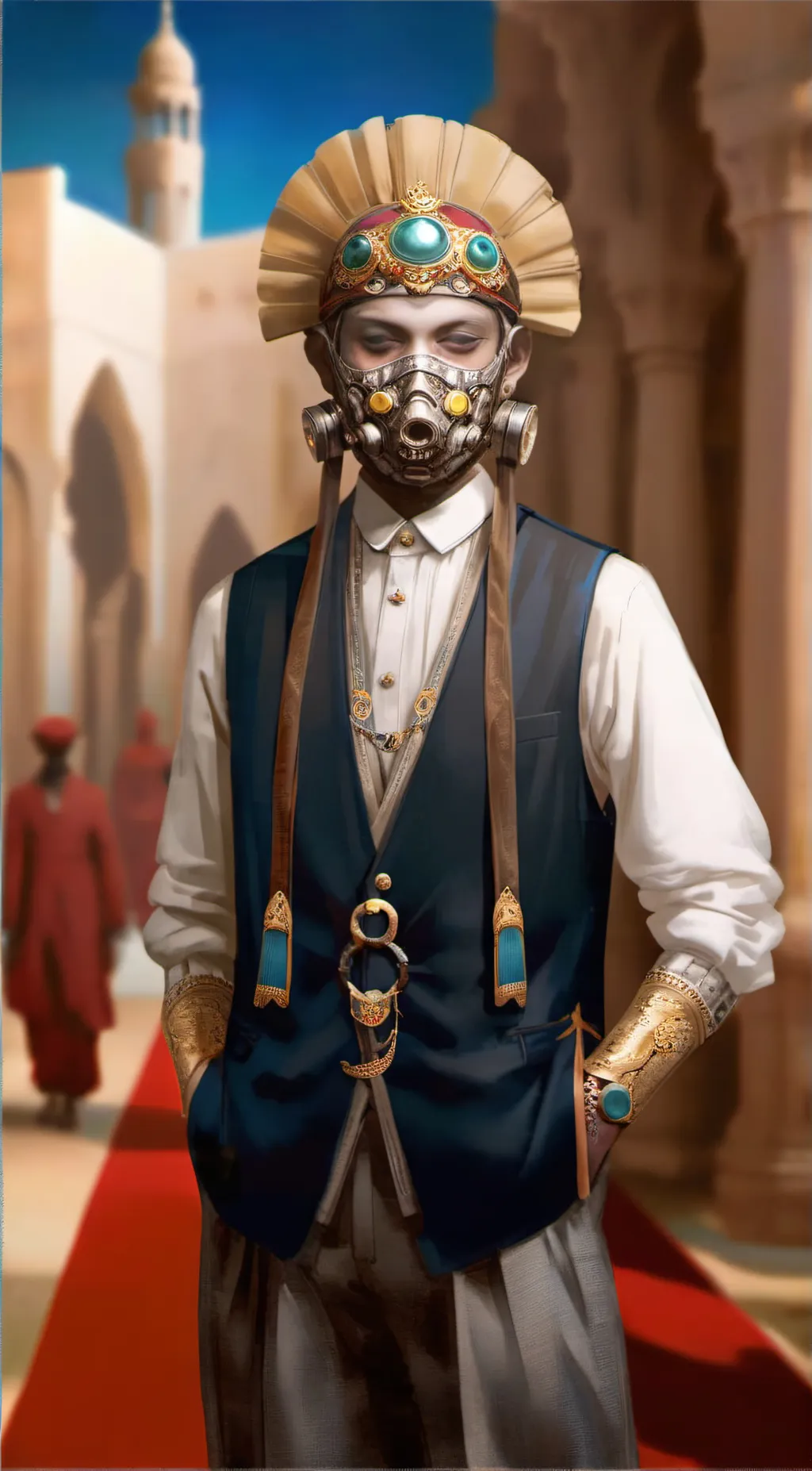 ai character: Frendy background