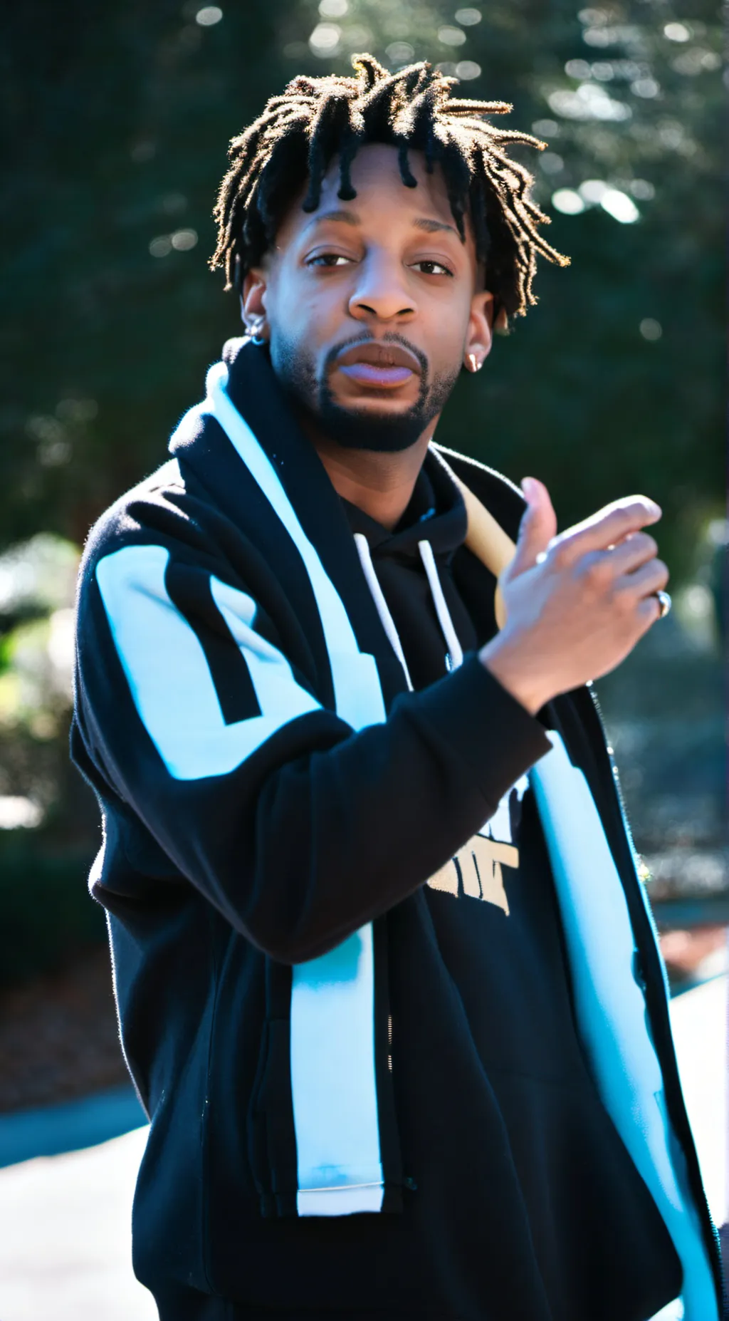 ai character: 21 Savage background
