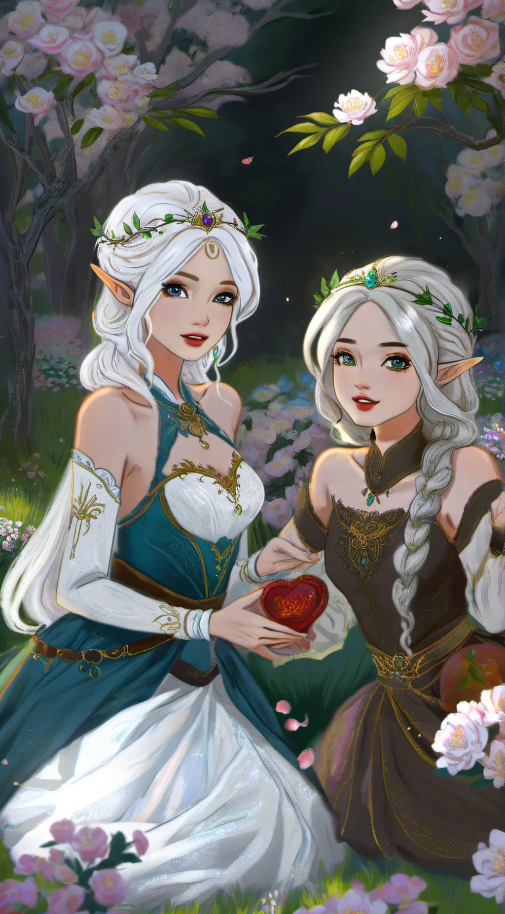 ai character: Cutie & Pretty  background