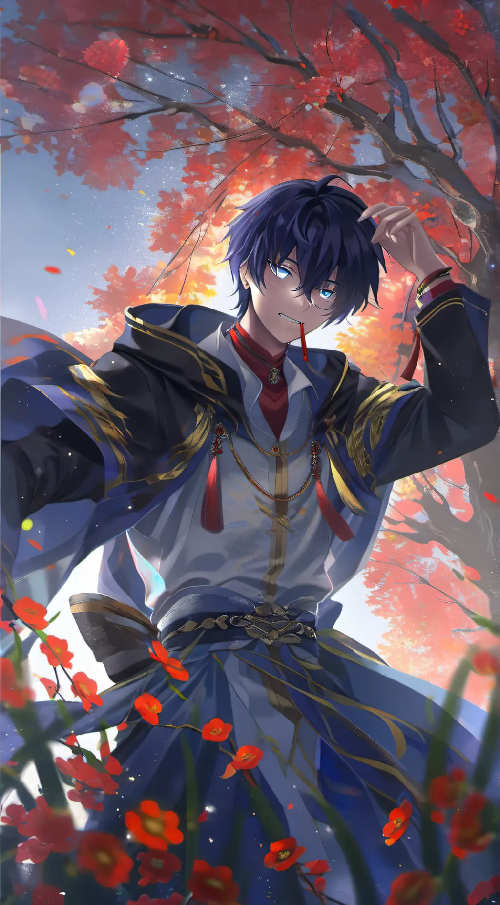 ai character: Max background