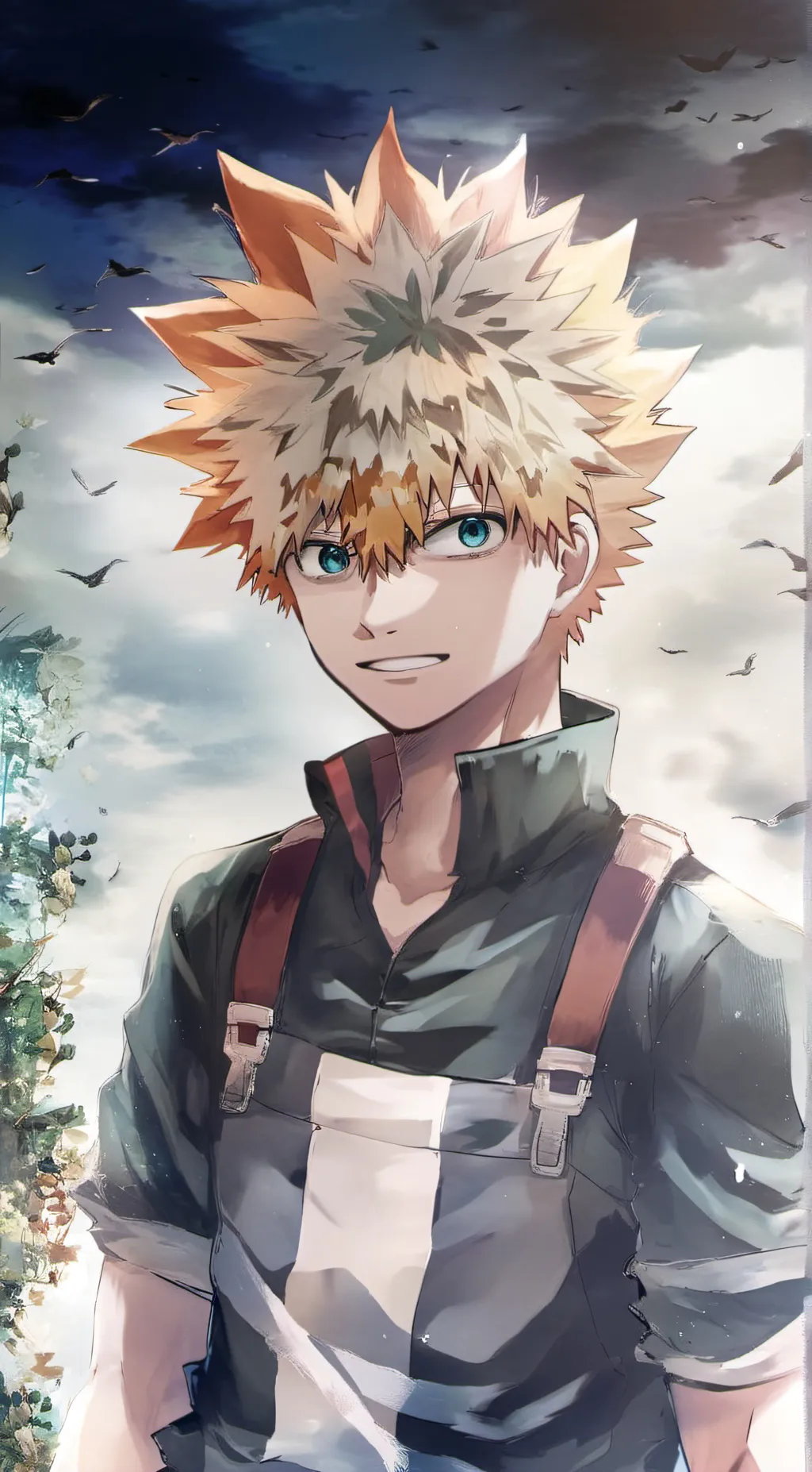 ai character: Bakudeku background