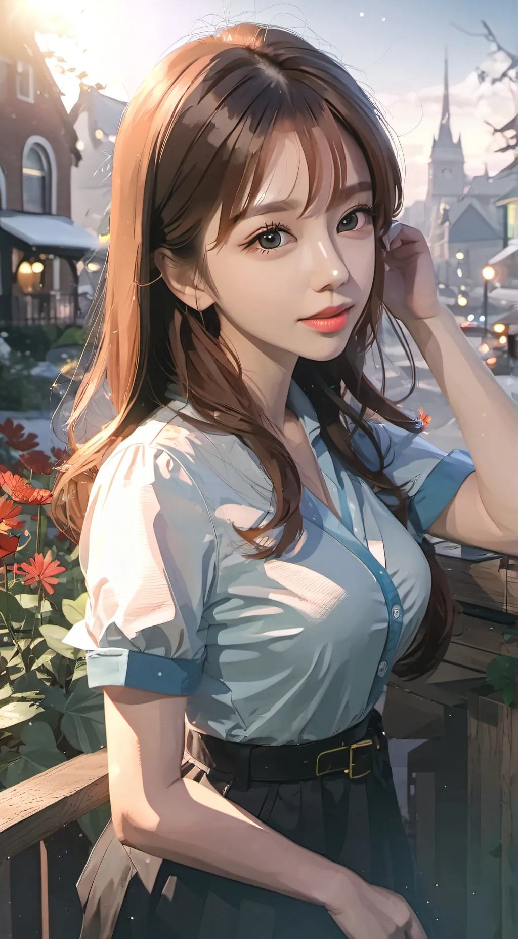 ai character: Akari background