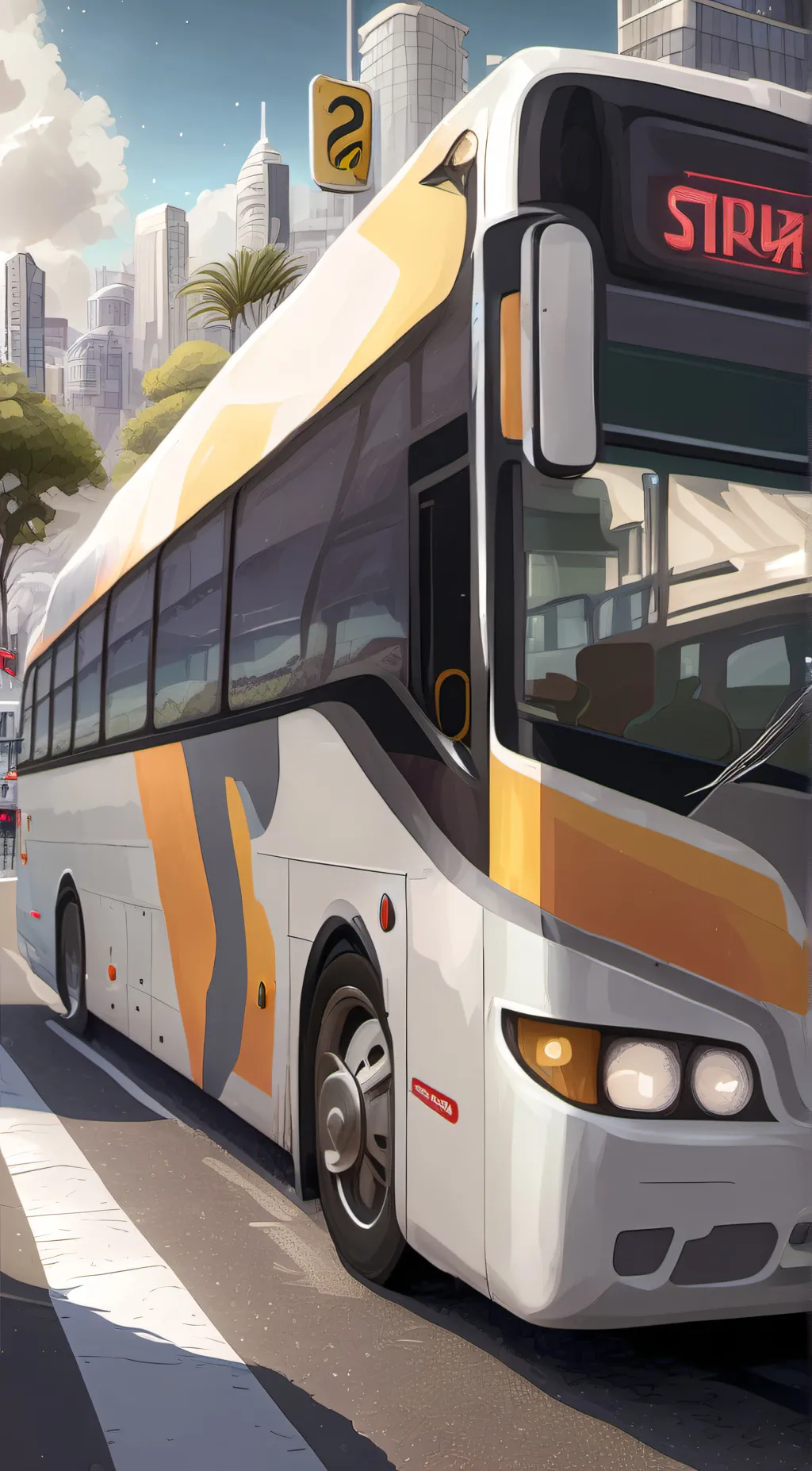 ai character: Class Trip Group background