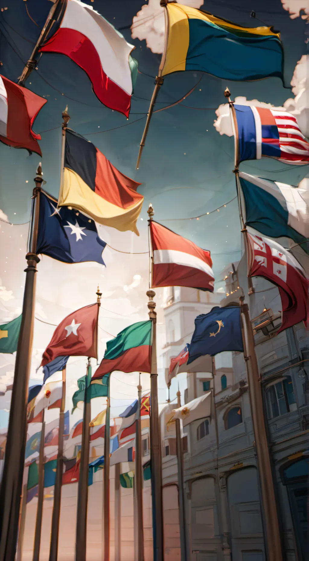 ai character: the country humans background