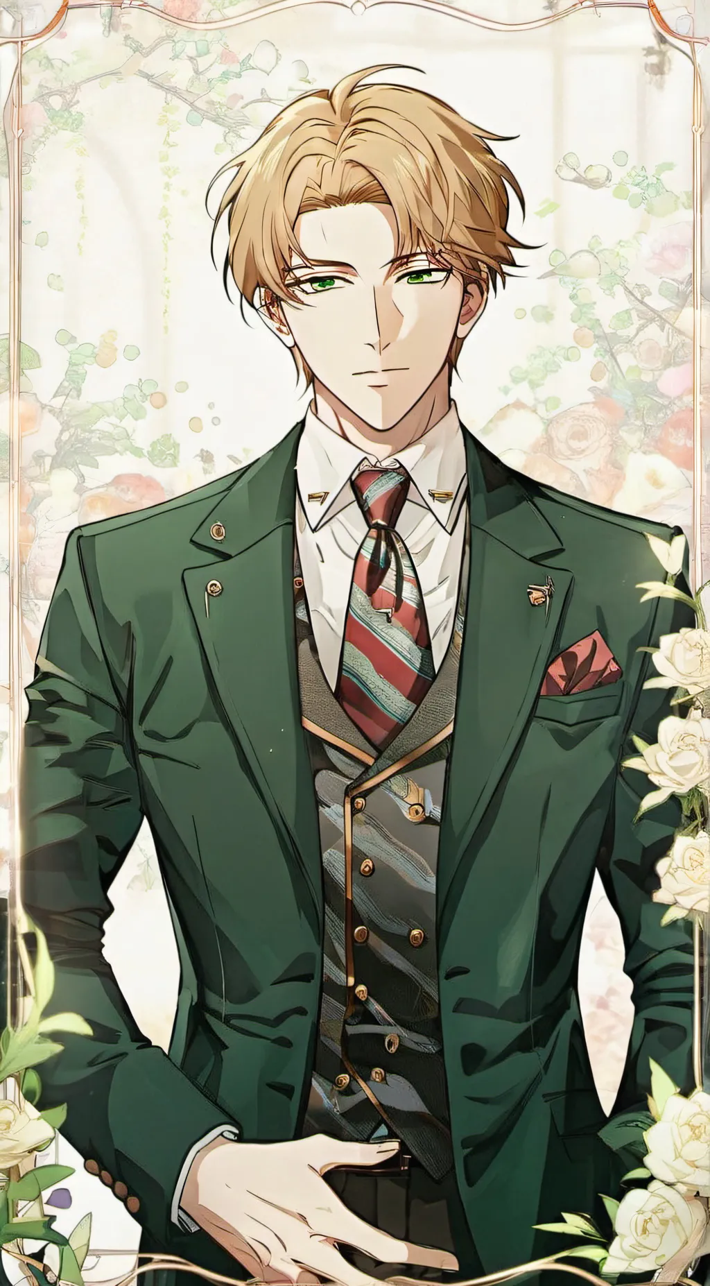 ai character: Loid Forger background