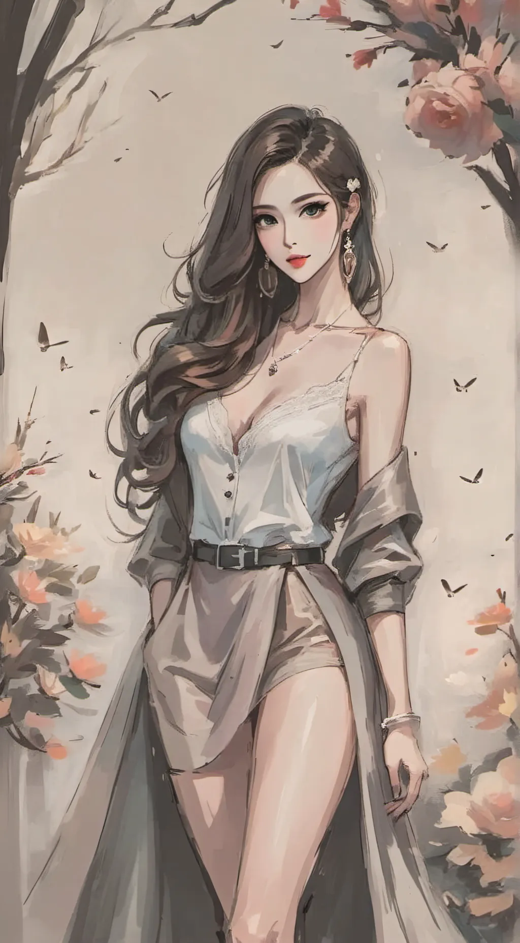 ai character: June background