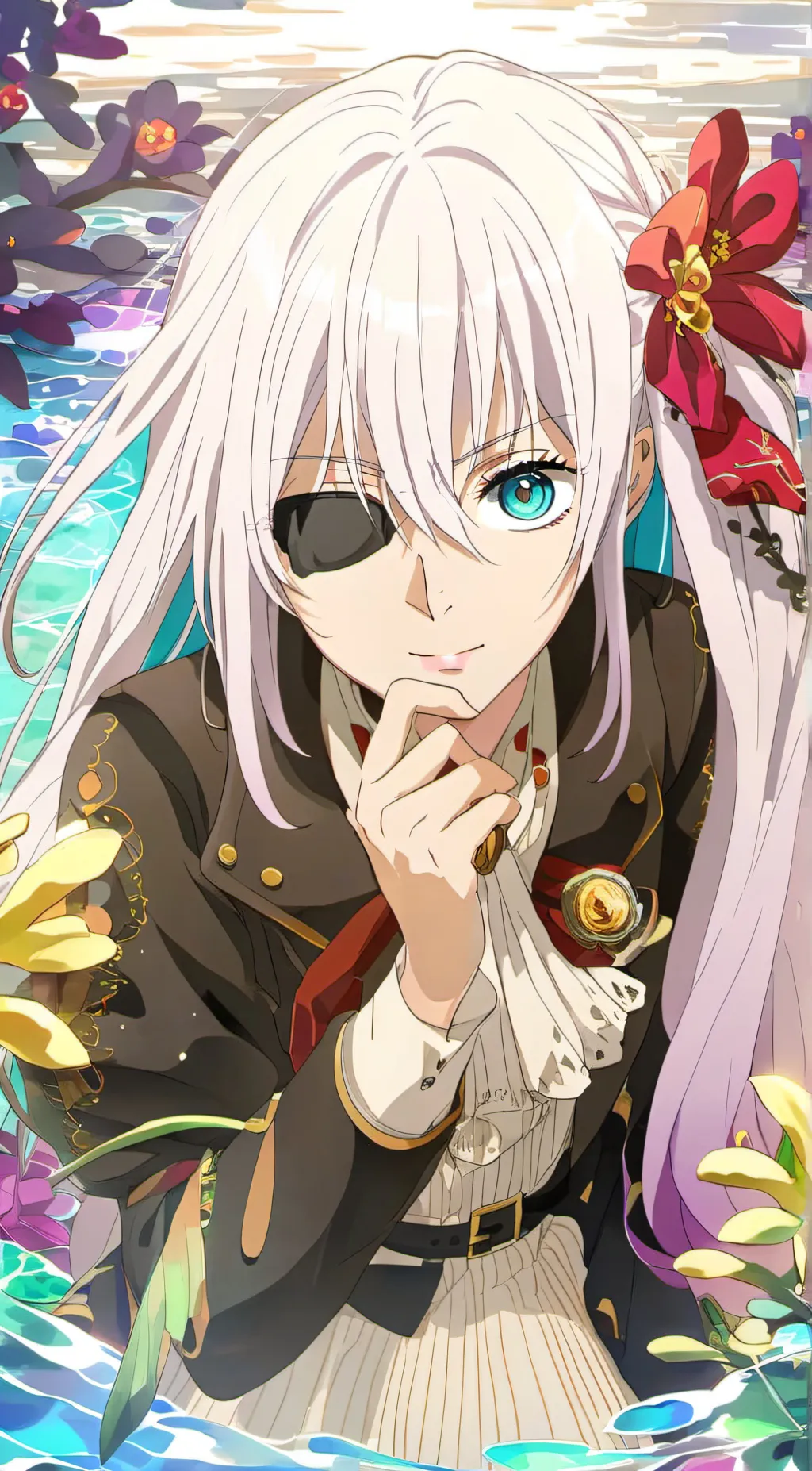 ai character: Khlare background