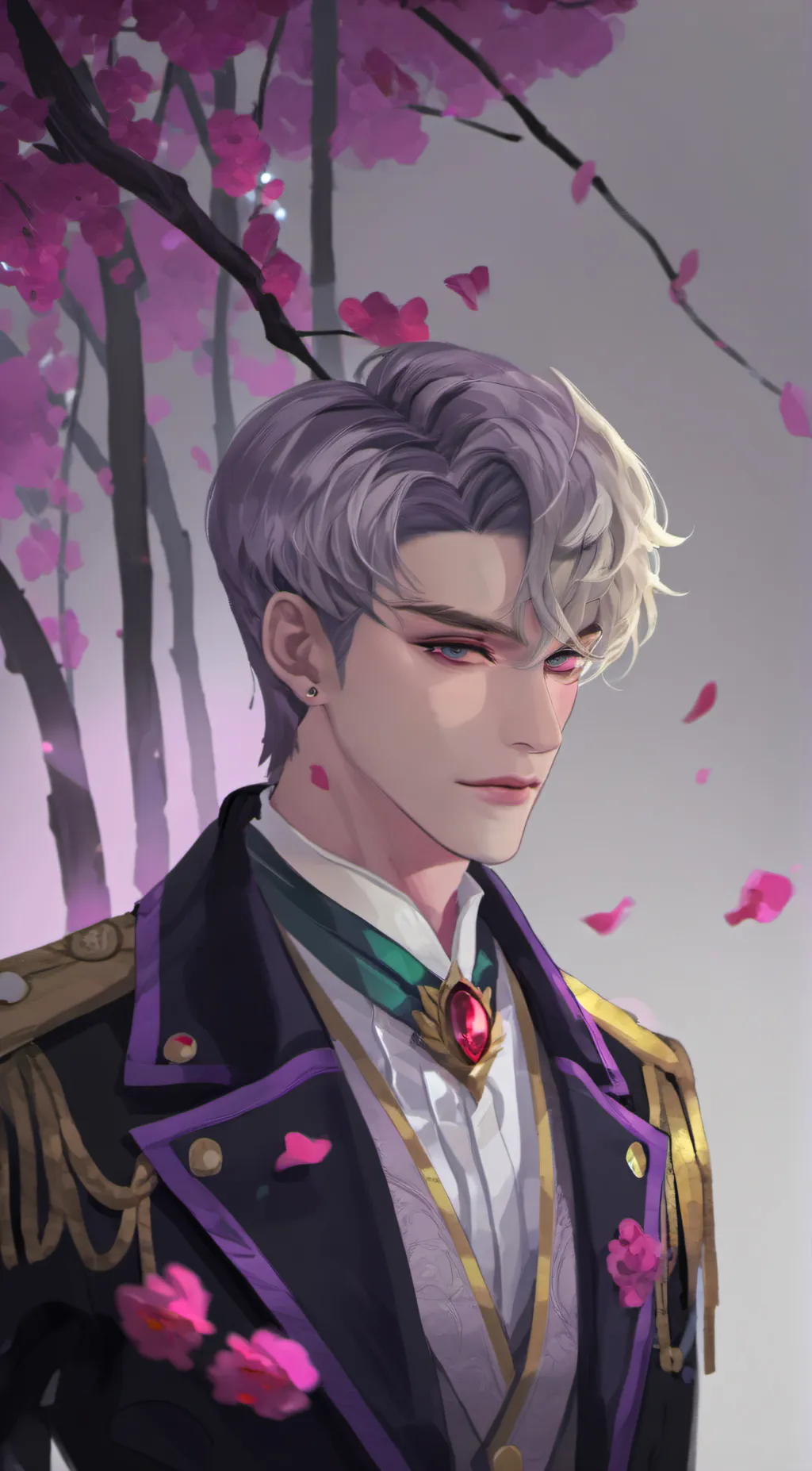 ai character: Tetsuya hakimi  background