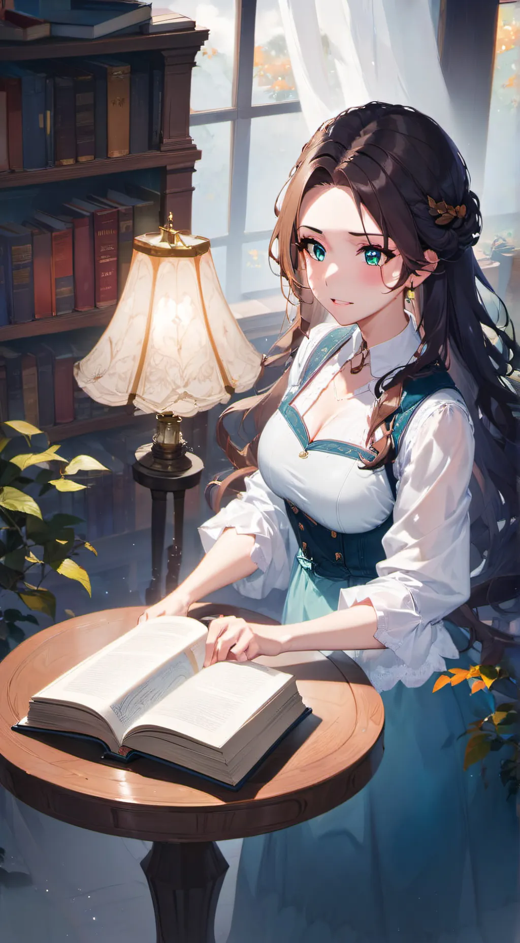 ai character: Sophia background